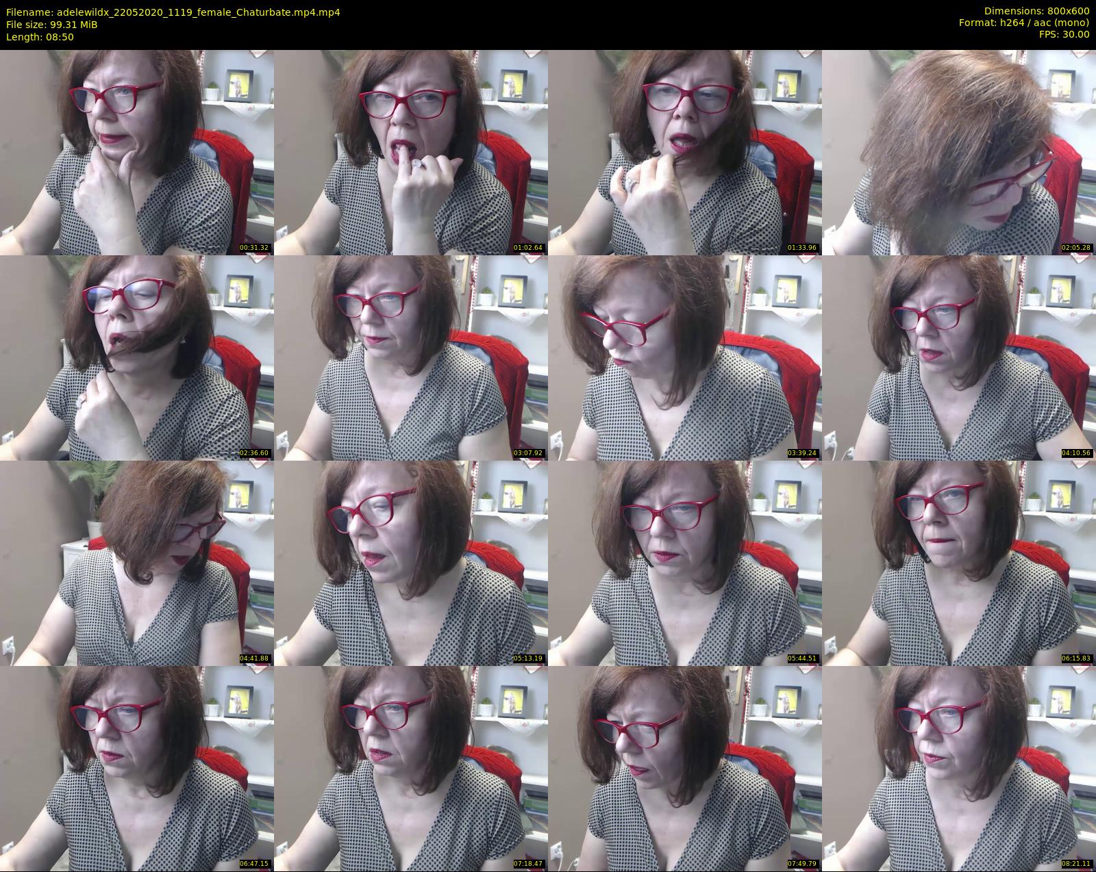 adelewildx — 9 minute Chaturbate female cam show recording, 480p, May 22, 2020
