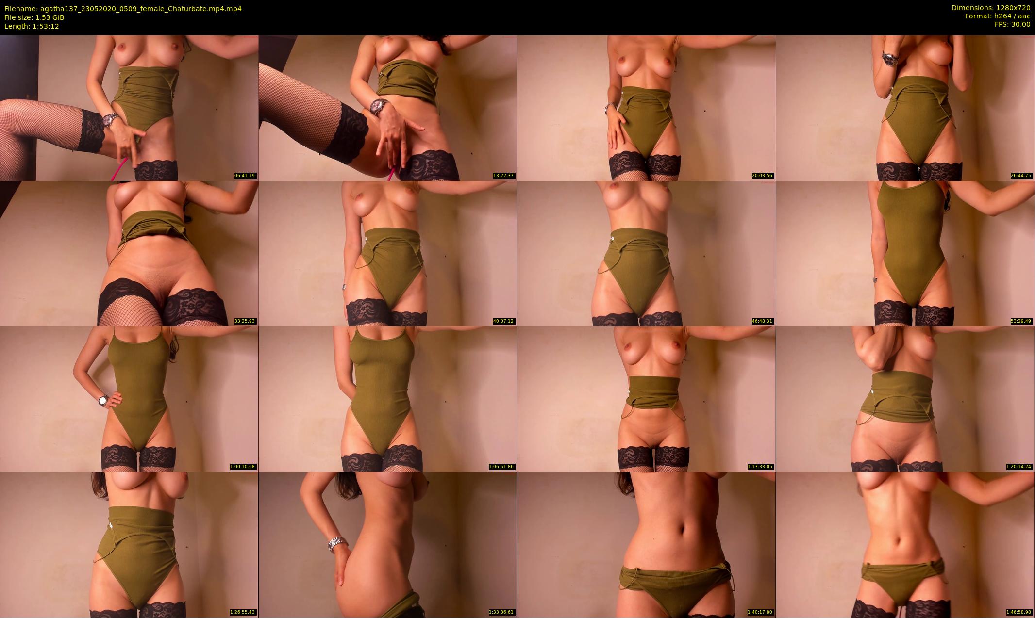agatha137 — 114 minute Chaturbate female cam show recording, 720p, May 23, 2020