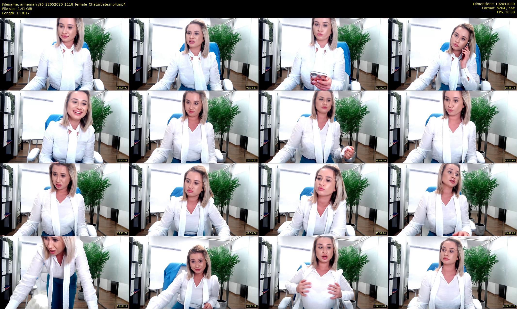 annemarry96 — 71 minute Chaturbate female cam show recording, 1080p, May 22, 2020