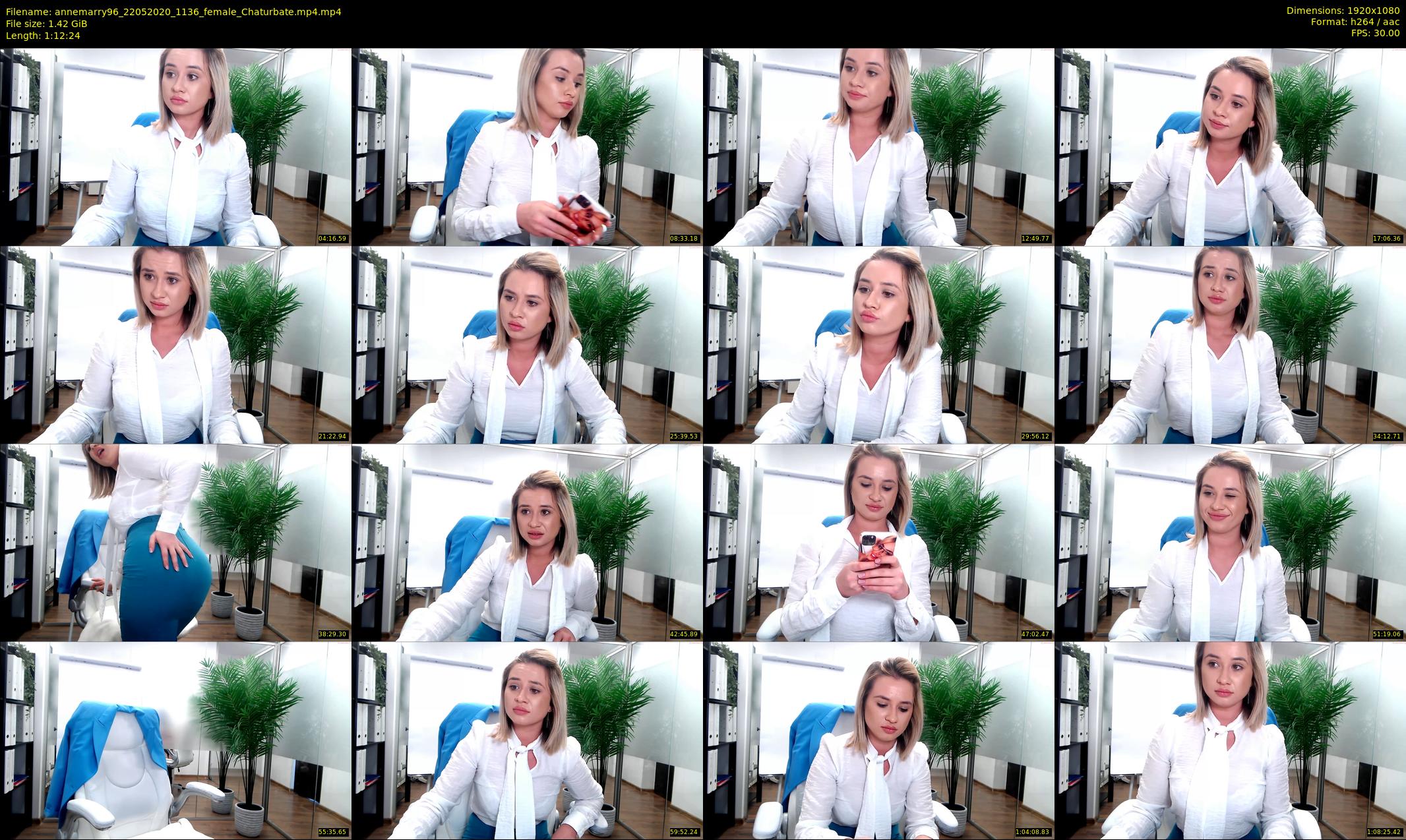 annemarry96 — 73 minute Chaturbate female cam show recording, 1080p, May 22, 2020