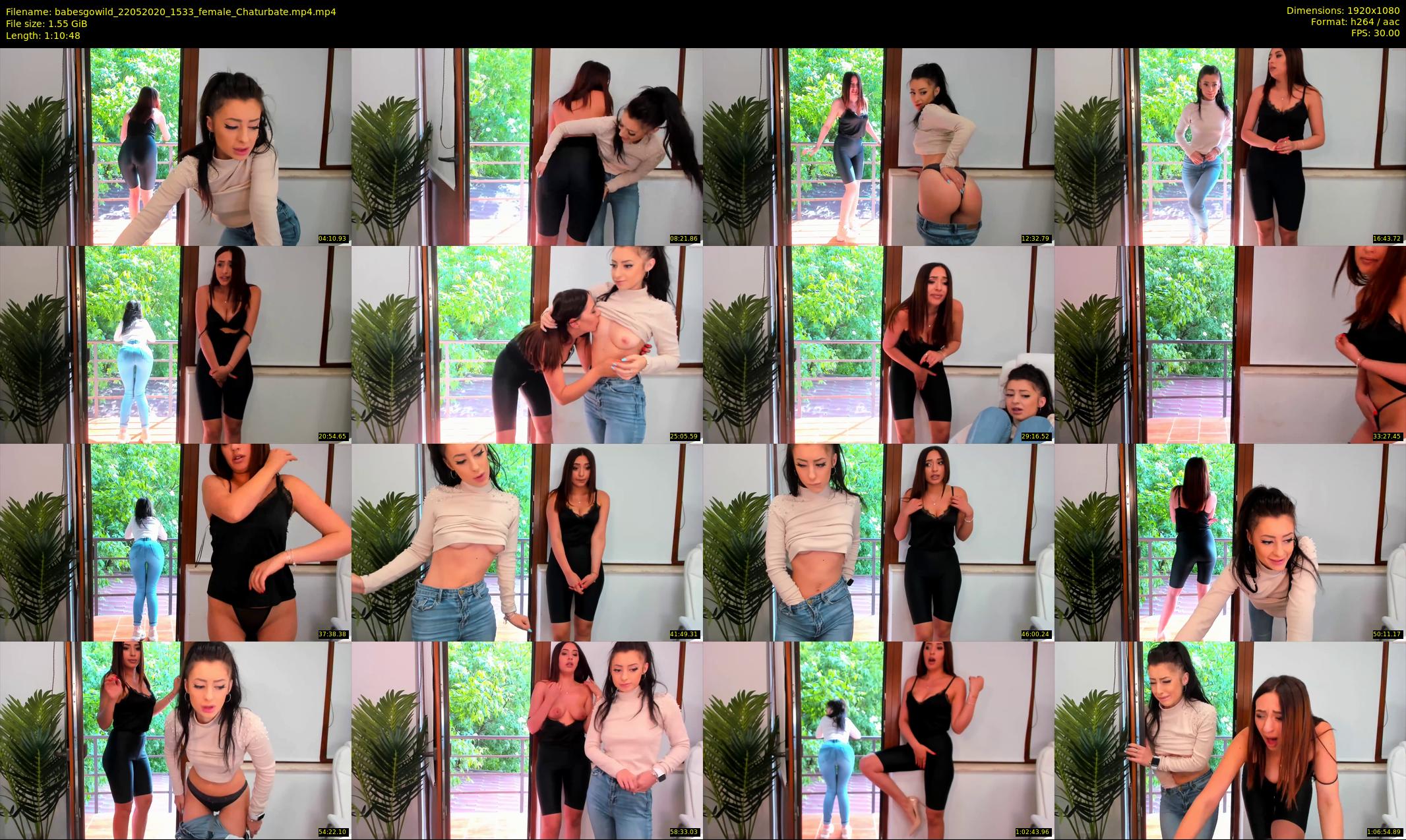 babesgowild — 71 minute Chaturbate couple cam show recording, 1080p, May 22, 2020