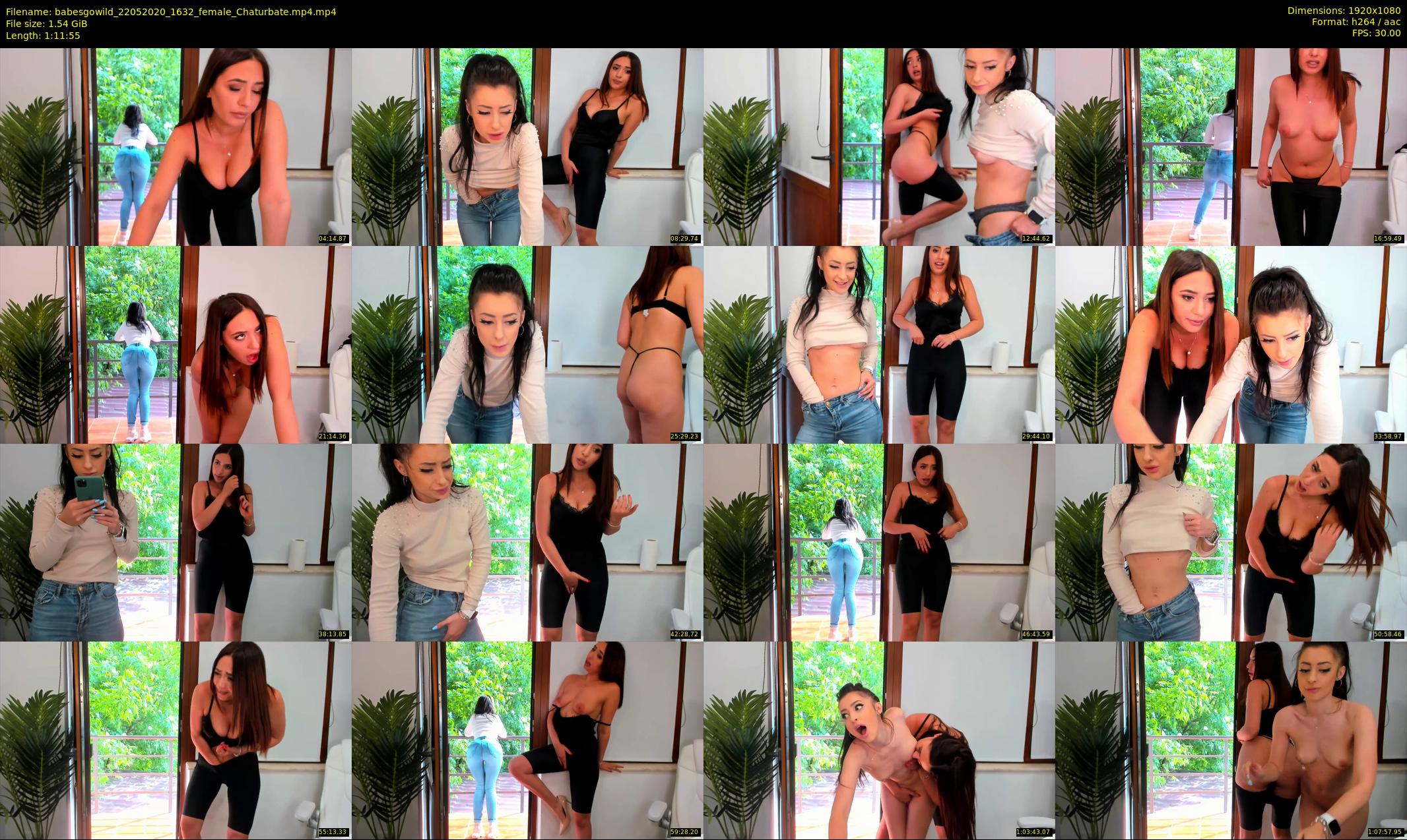 babesgowild — 72 minute Chaturbate couple cam show recording, 1080p, May 22, 2020