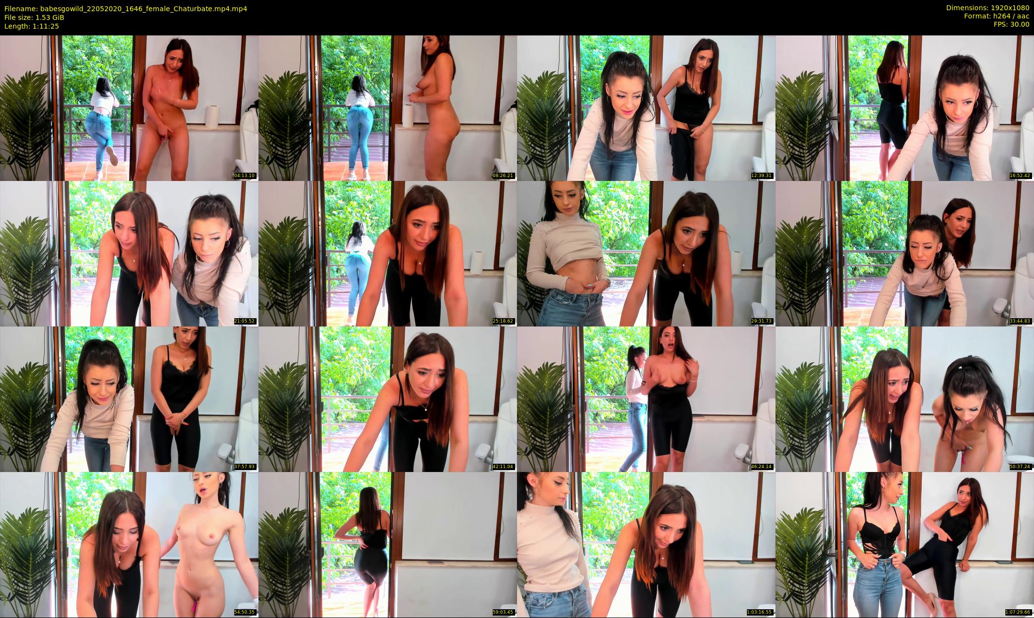 babesgowild — 72 minute Chaturbate couple cam show recording, 1080p, May 22, 2020