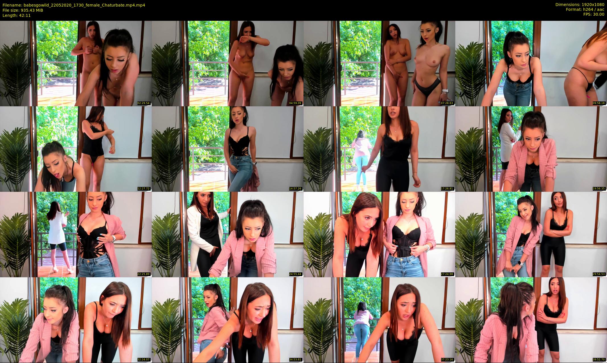 babesgowild — 43 minute Chaturbate couple cam show recording, 1080p, May 22, 2020