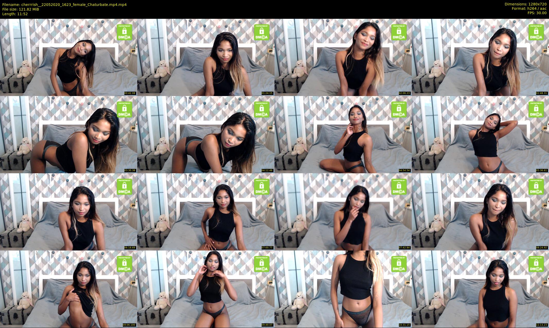 cherrrish_ — 12 minute Chaturbate female cam show recording, 720p, May 22, 2020