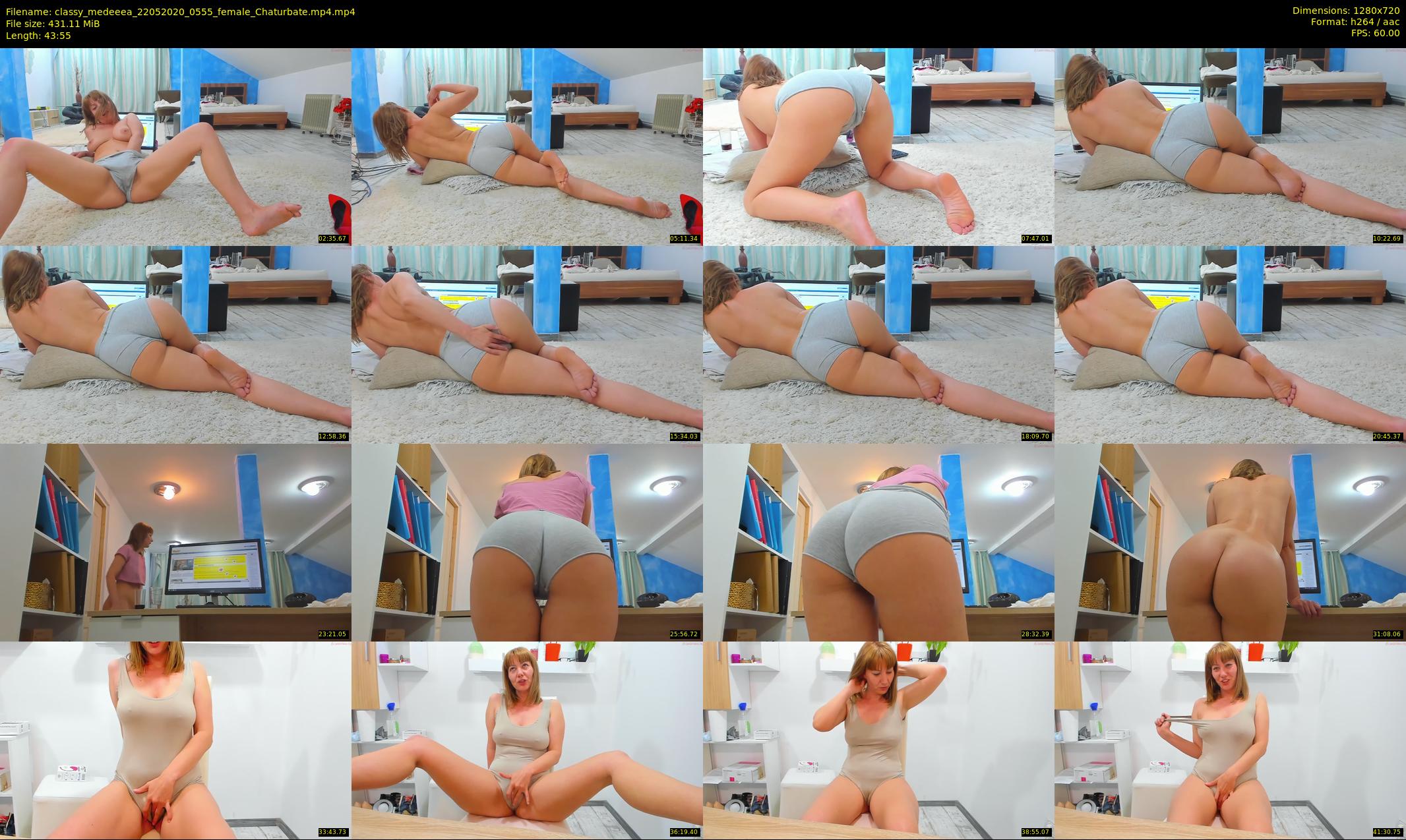 classy_medeeea — 44 minute Chaturbate female cam show recording, 720p, May 22, 2020