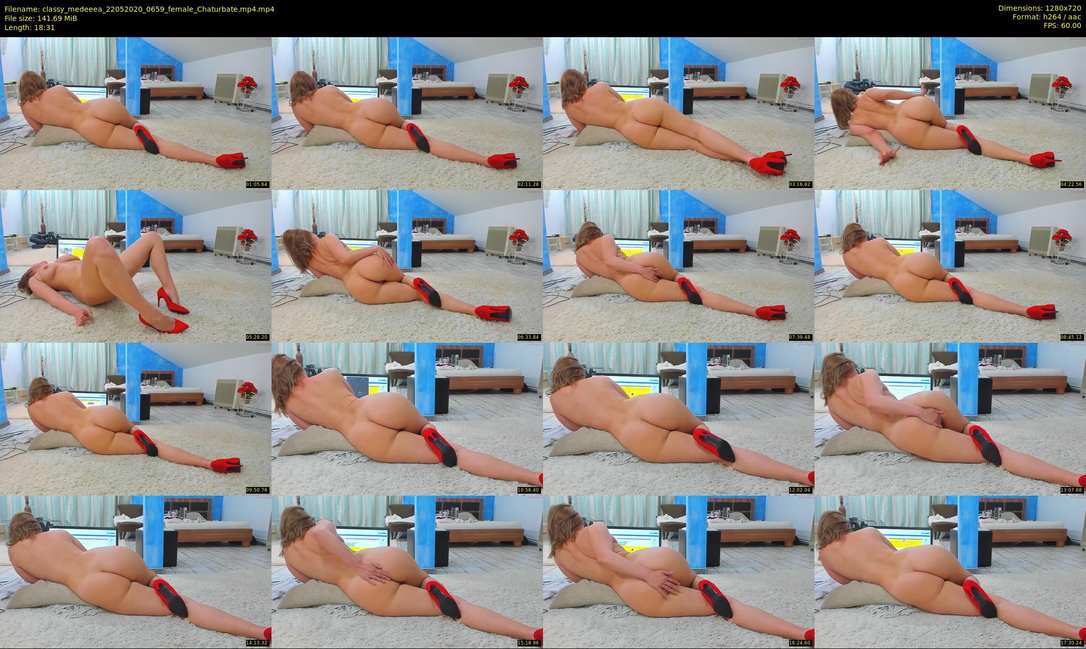 classy_medeeea — 19 minute Chaturbate female cam show recording, 720p, May 22, 2020
