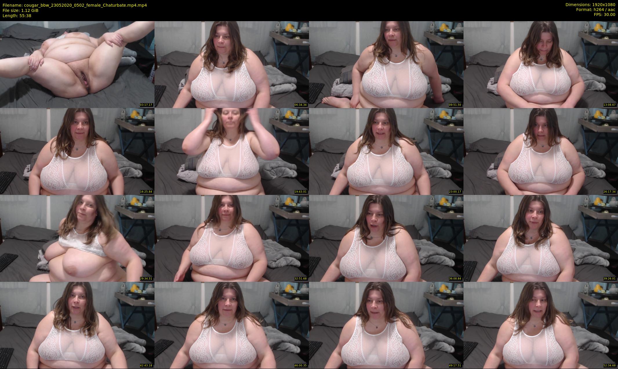 cougar_bbw — 56 minute Chaturbate female cam show recording, 1080p, May 23, 2020