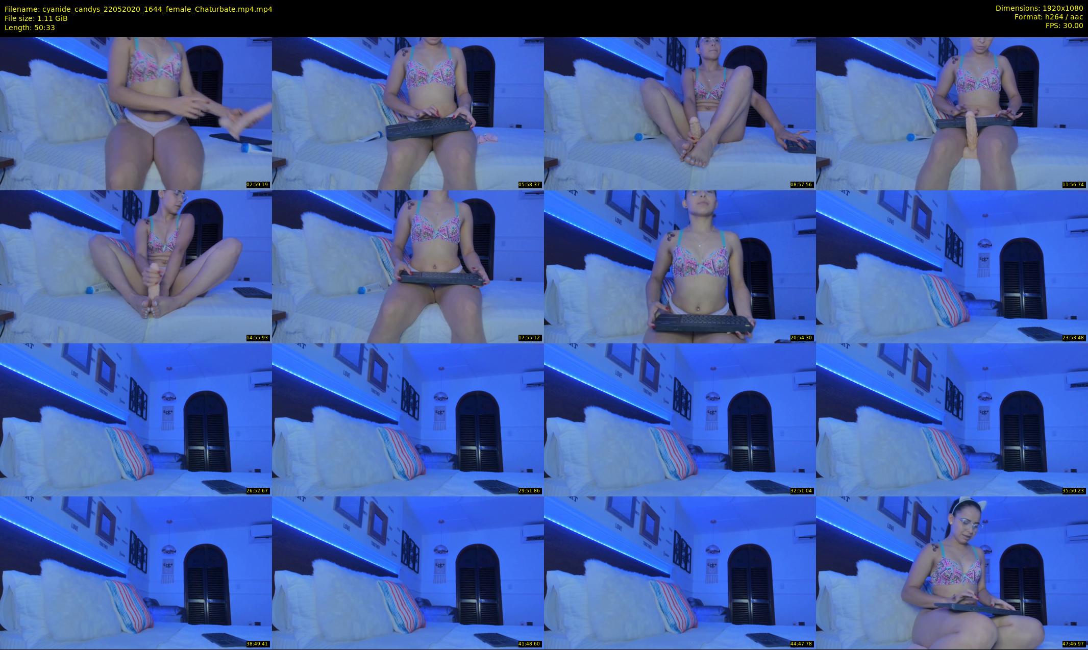 cyanide_candys — 51 minute Chaturbate female cam show recording, 1080p, May 22, 2020