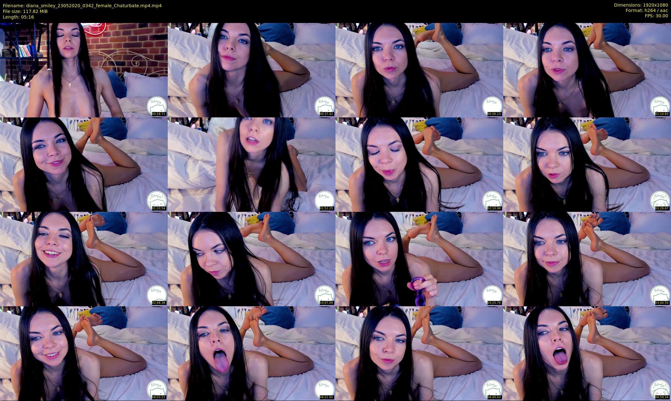 diana_smiley — 6 minute Chaturbate female cam show recording, 1080p, May 23, 2020
