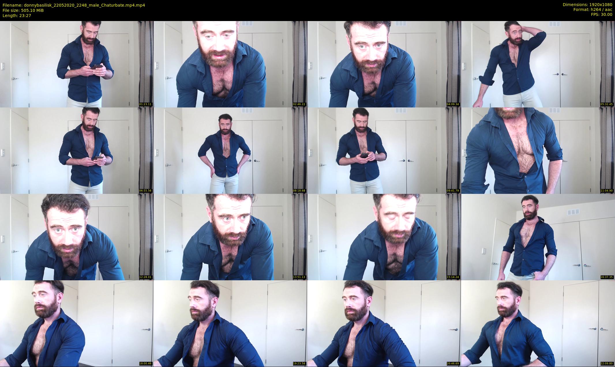donnybasilisk — 24 minute Chaturbate male cam show recording, 1080p, May 22, 2020