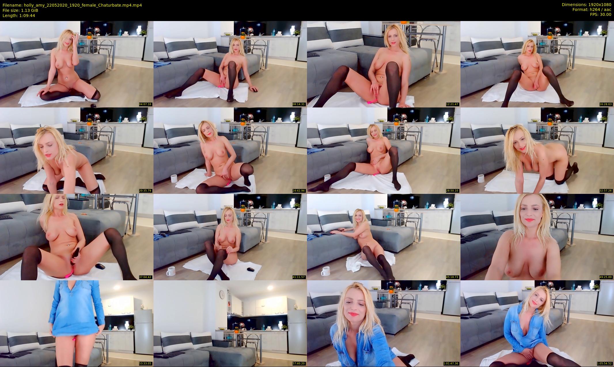 holly_amy — 70 minute Chaturbate couple cam show recording, 1080p, May 22, 2020
