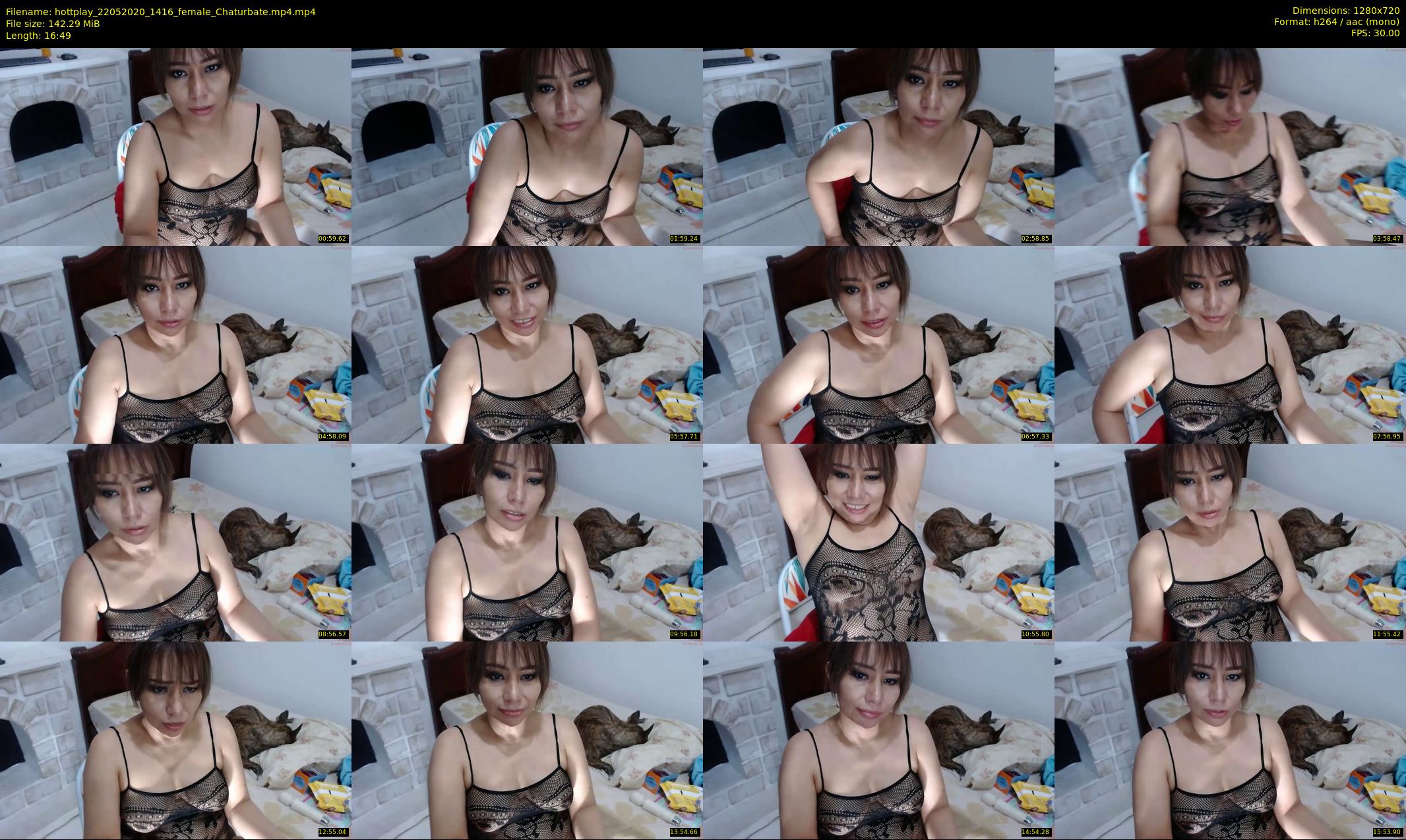 hottplay — 17 minute Chaturbate female cam show recording, 720p, May 22, 2020