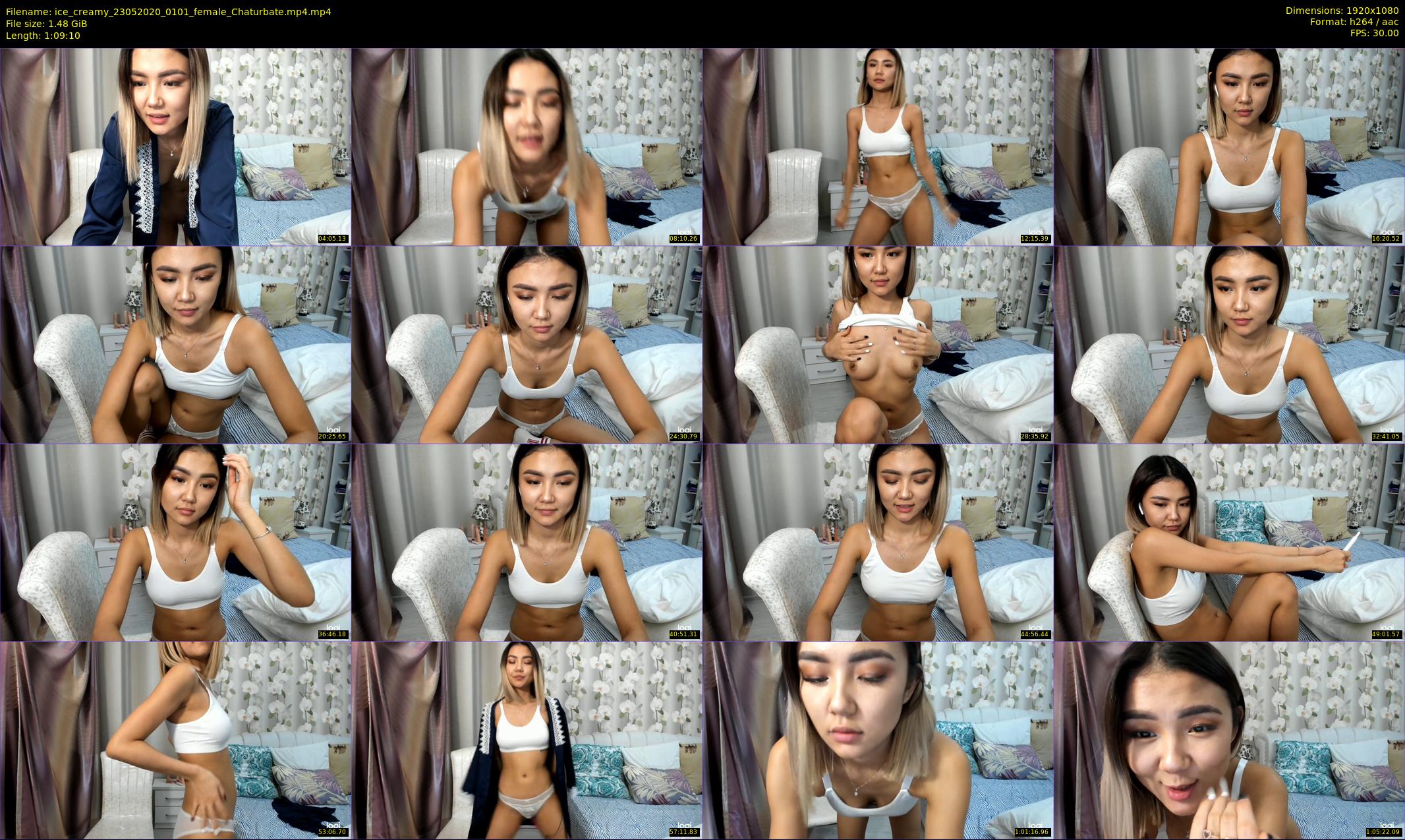ice_creamy — 70 minute Chaturbate female cam show recording, 1080p, May 23, 2020