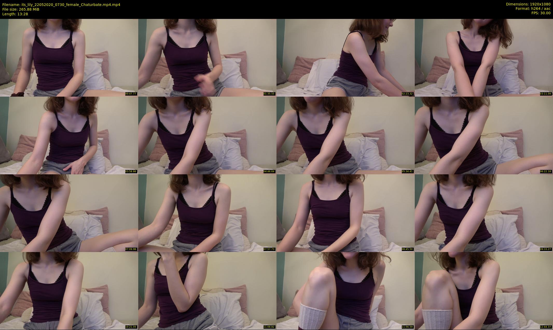 its_lily — 14 minute Chaturbate female cam show recording, 1080p, May 22, 2020