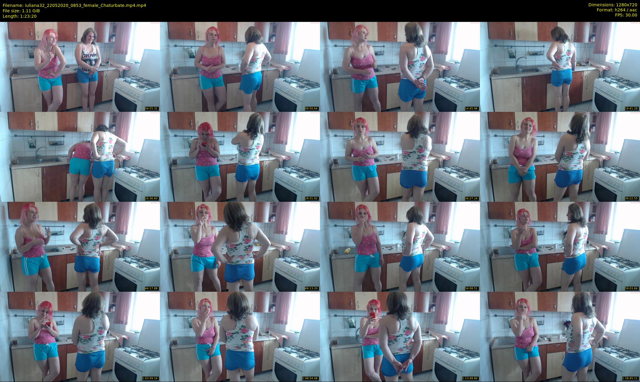 iuliana32 — 84 minute Chaturbate couple cam show recording, 720p, May 22, 2020