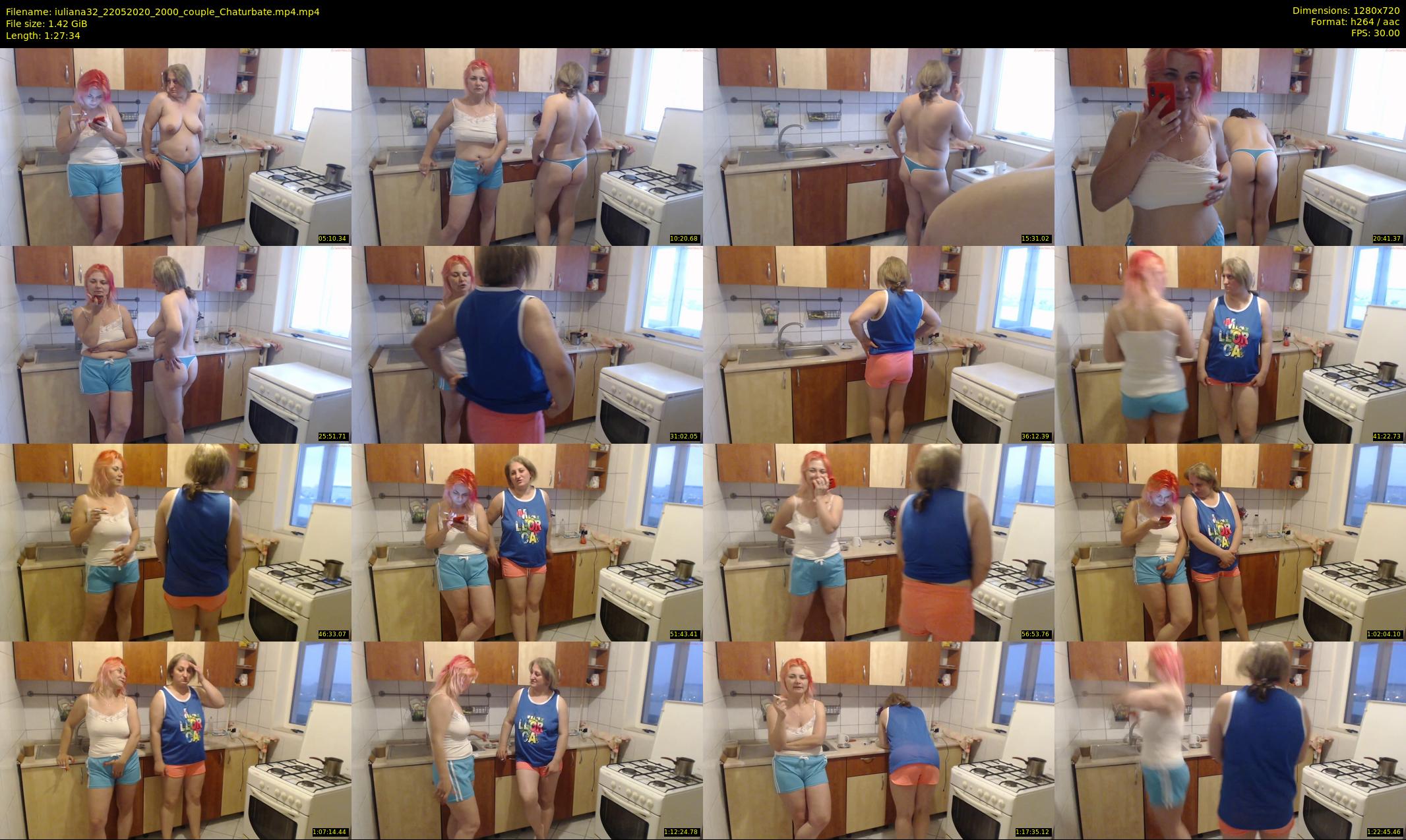 iuliana32 — 88 minute Chaturbate couple cam show recording, 720p, May 22, 2020