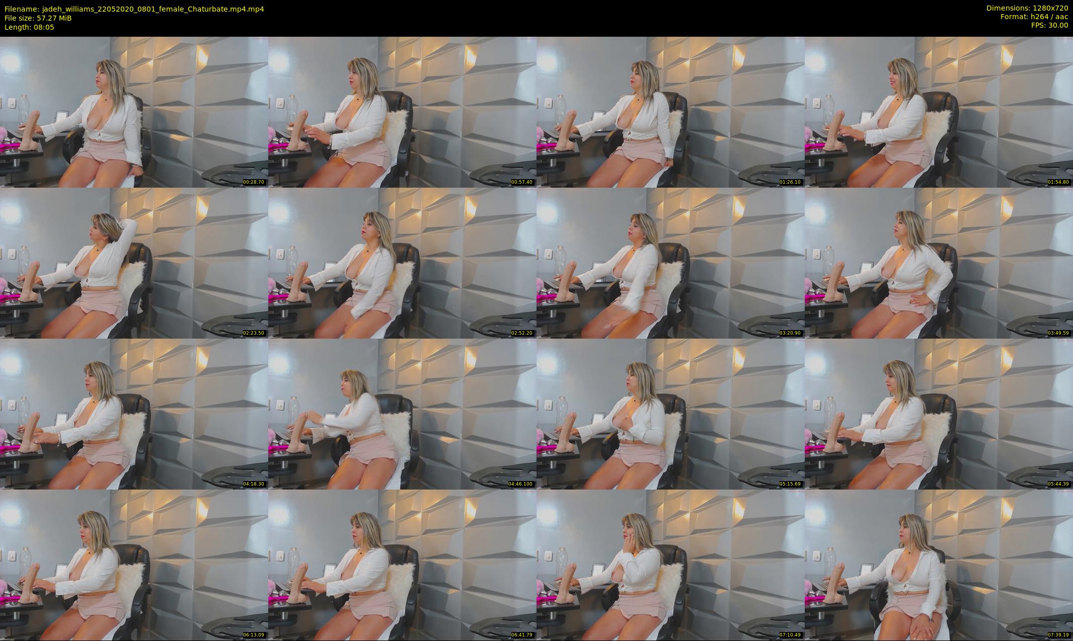 jadeh_williams — 9 minute Chaturbate female cam show recording, 720p, May 22, 2020