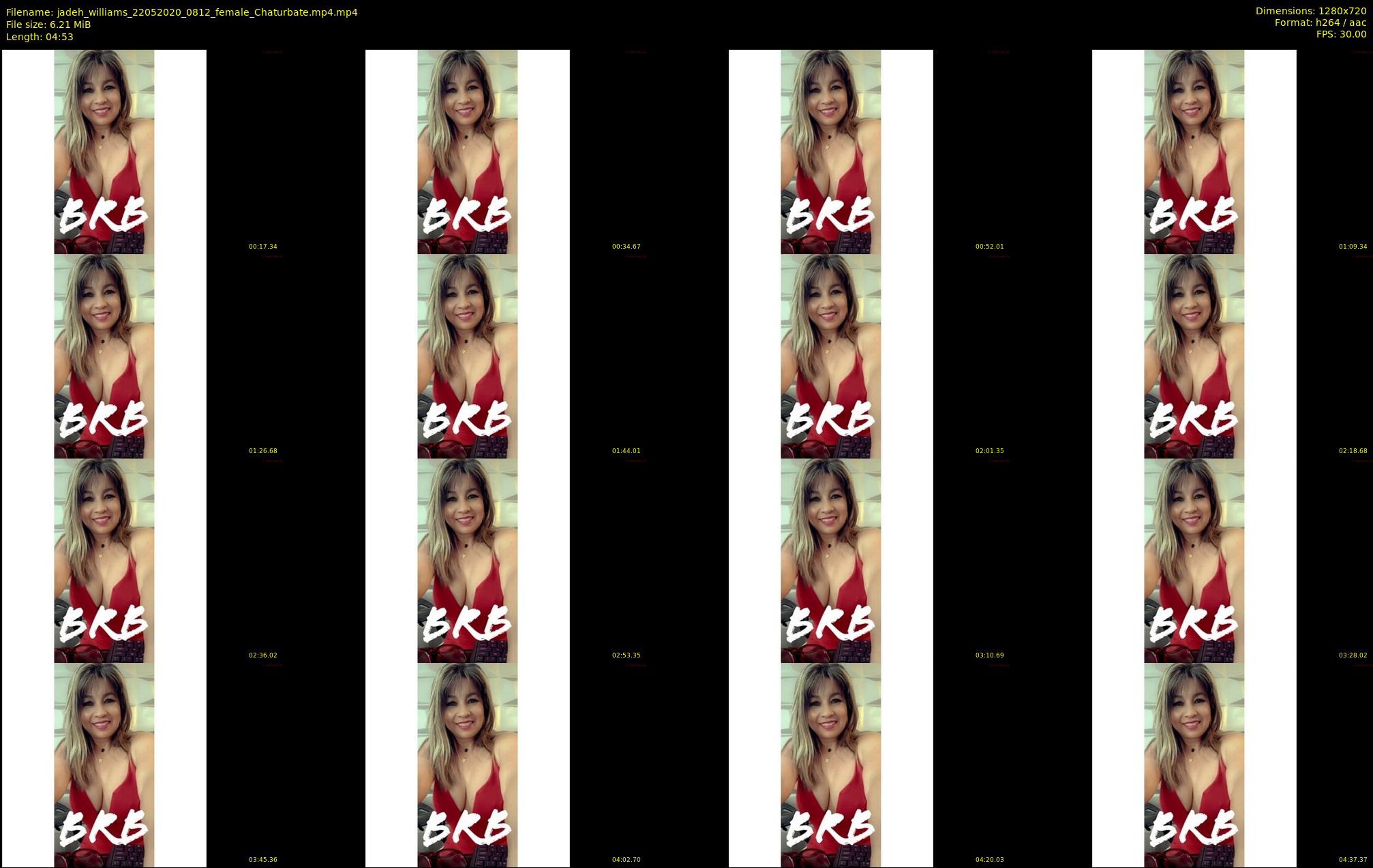 jadeh_williams — 5 minute Chaturbate female cam show recording, 720p, May 22, 2020