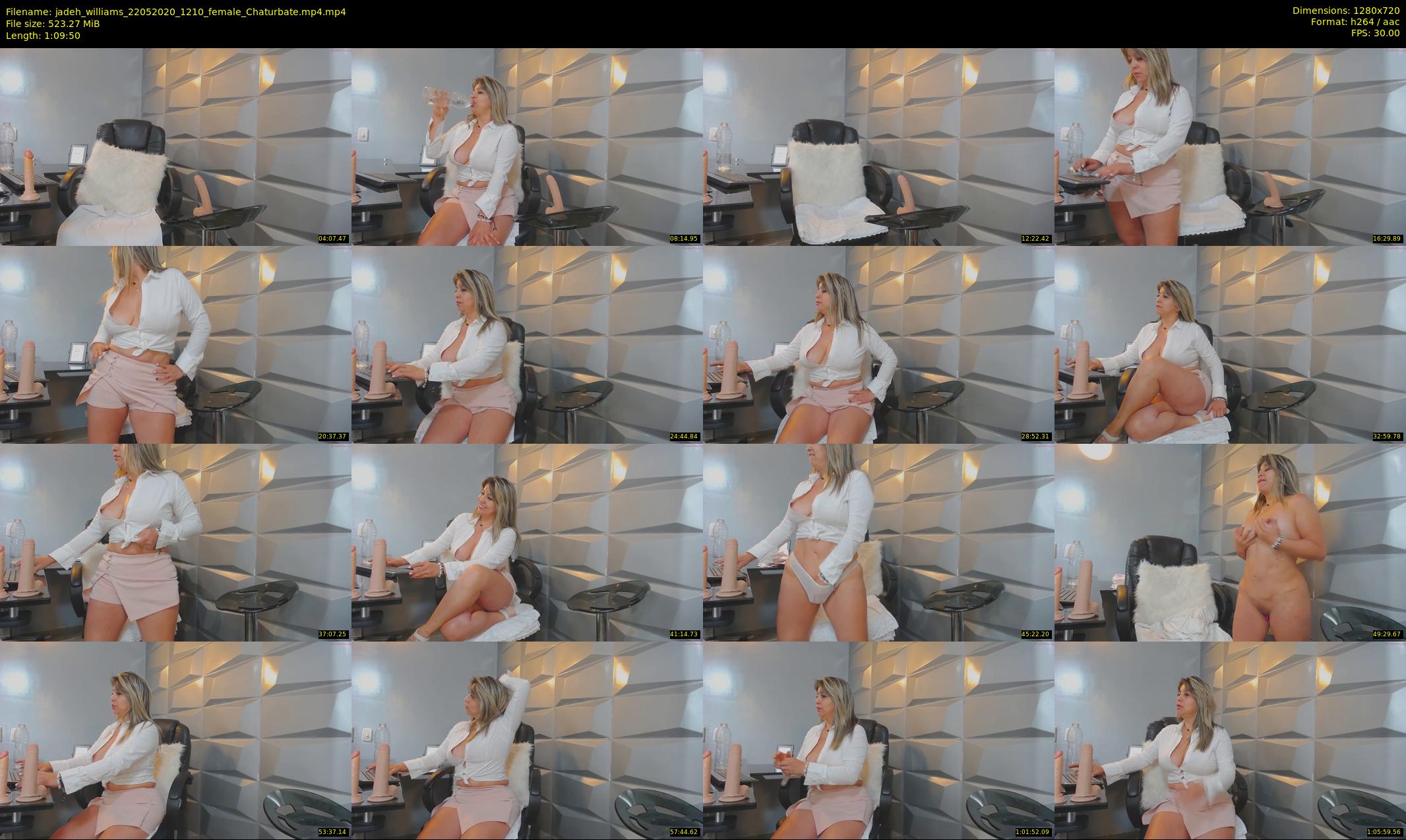 jadeh_williams — 70 minute Chaturbate female cam show recording, 720p, May 22, 2020