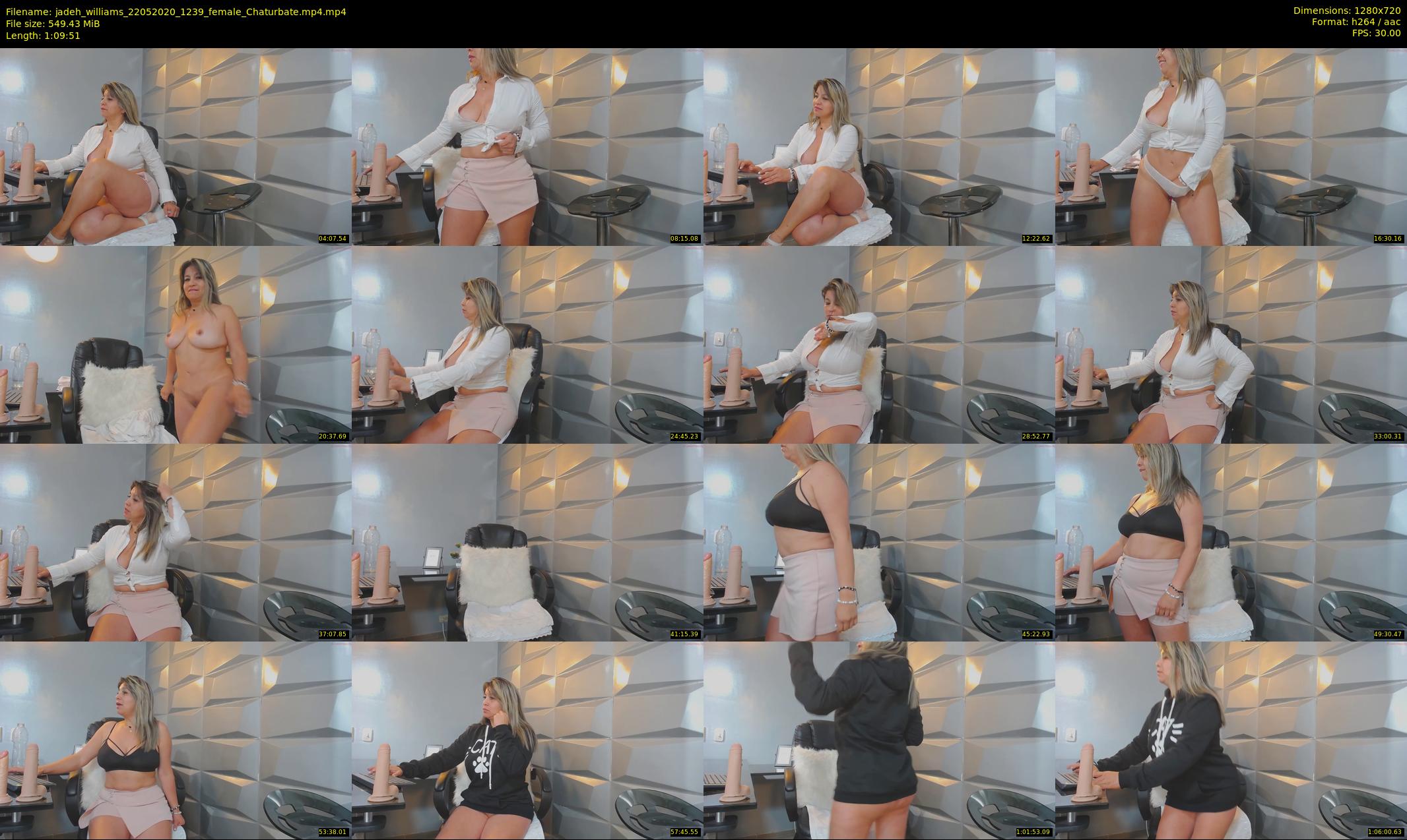 jadeh_williams — 70 minute Chaturbate female cam show recording, 720p, May 22, 2020