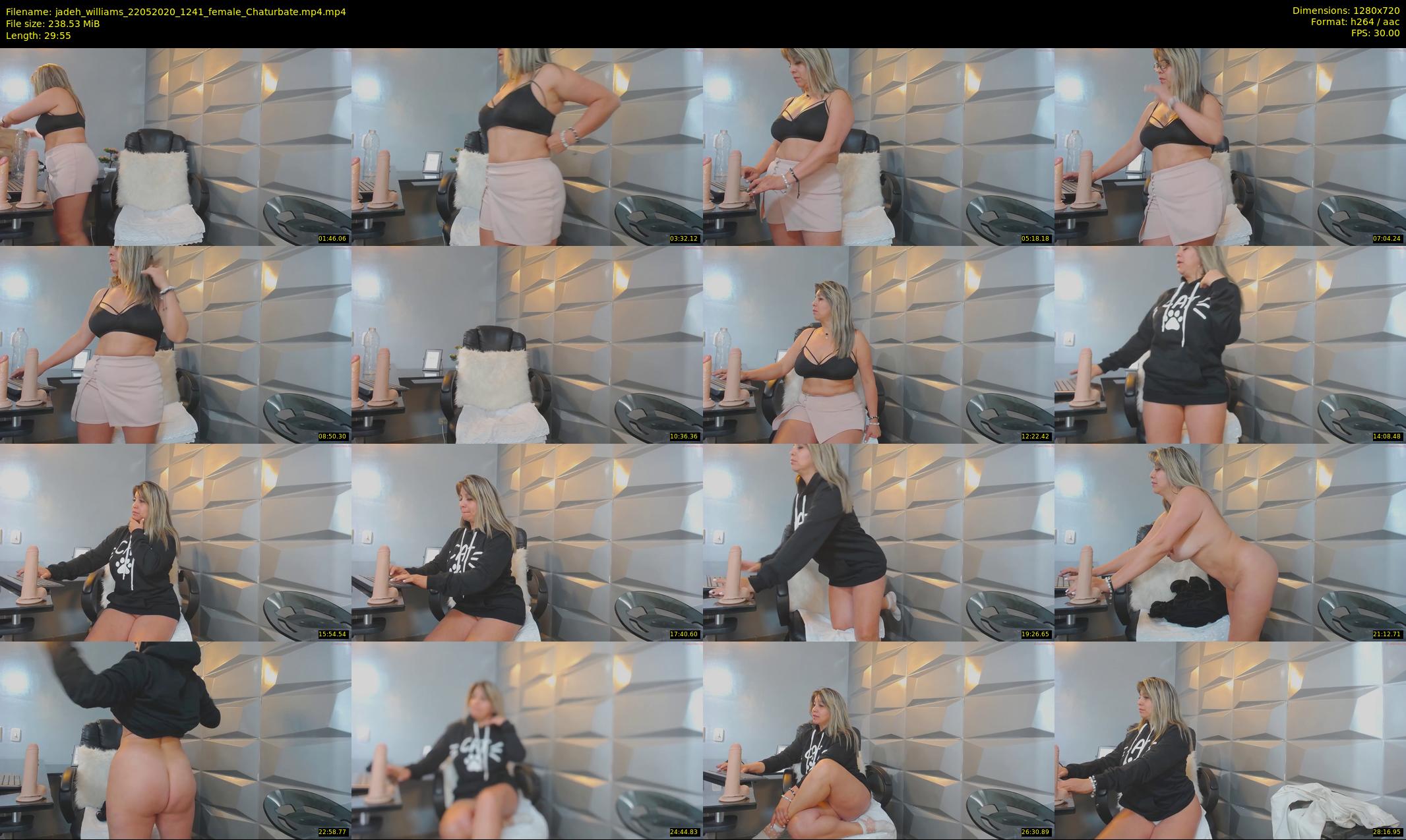 jadeh_williams — 30 minute Chaturbate female cam show recording, 720p, May 22, 2020