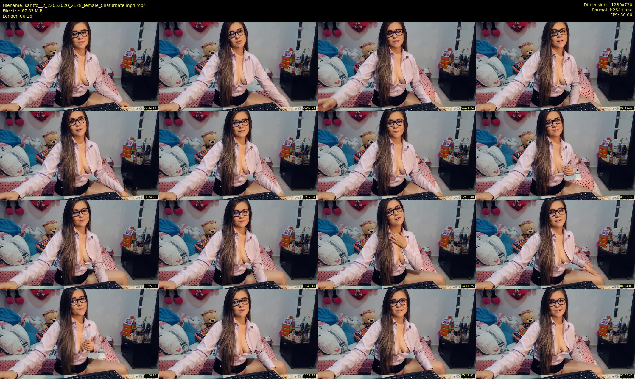 karitto__2 — 7 minute Chaturbate female cam show recording, 720p, May 22, 2020