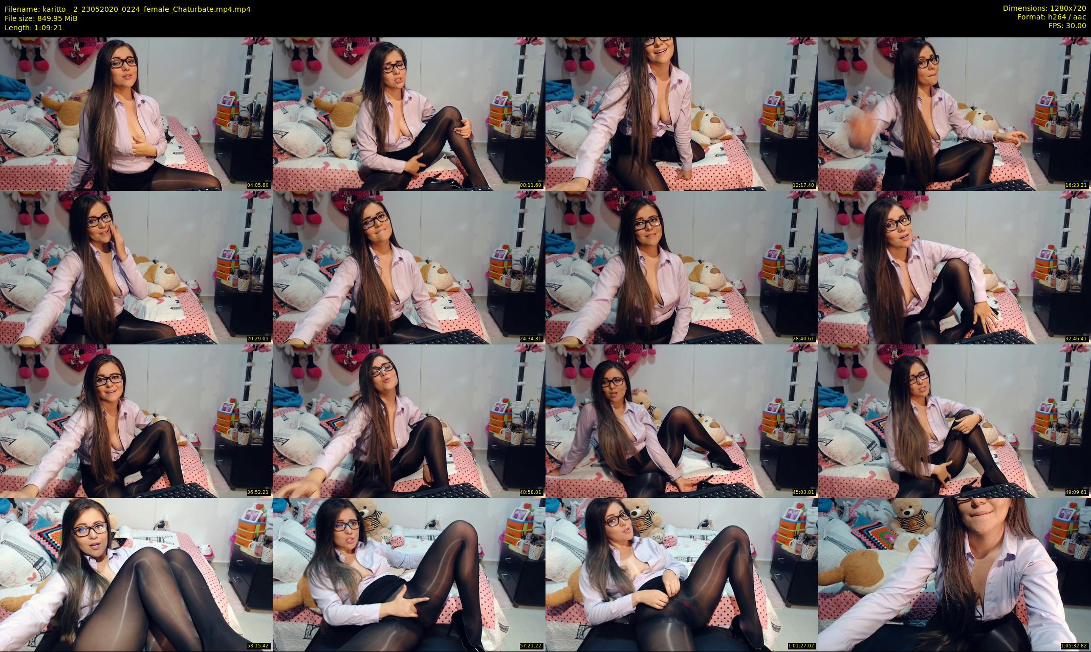 karitto__2 — 70 minute Chaturbate female cam show recording, 720p, May 23, 2020