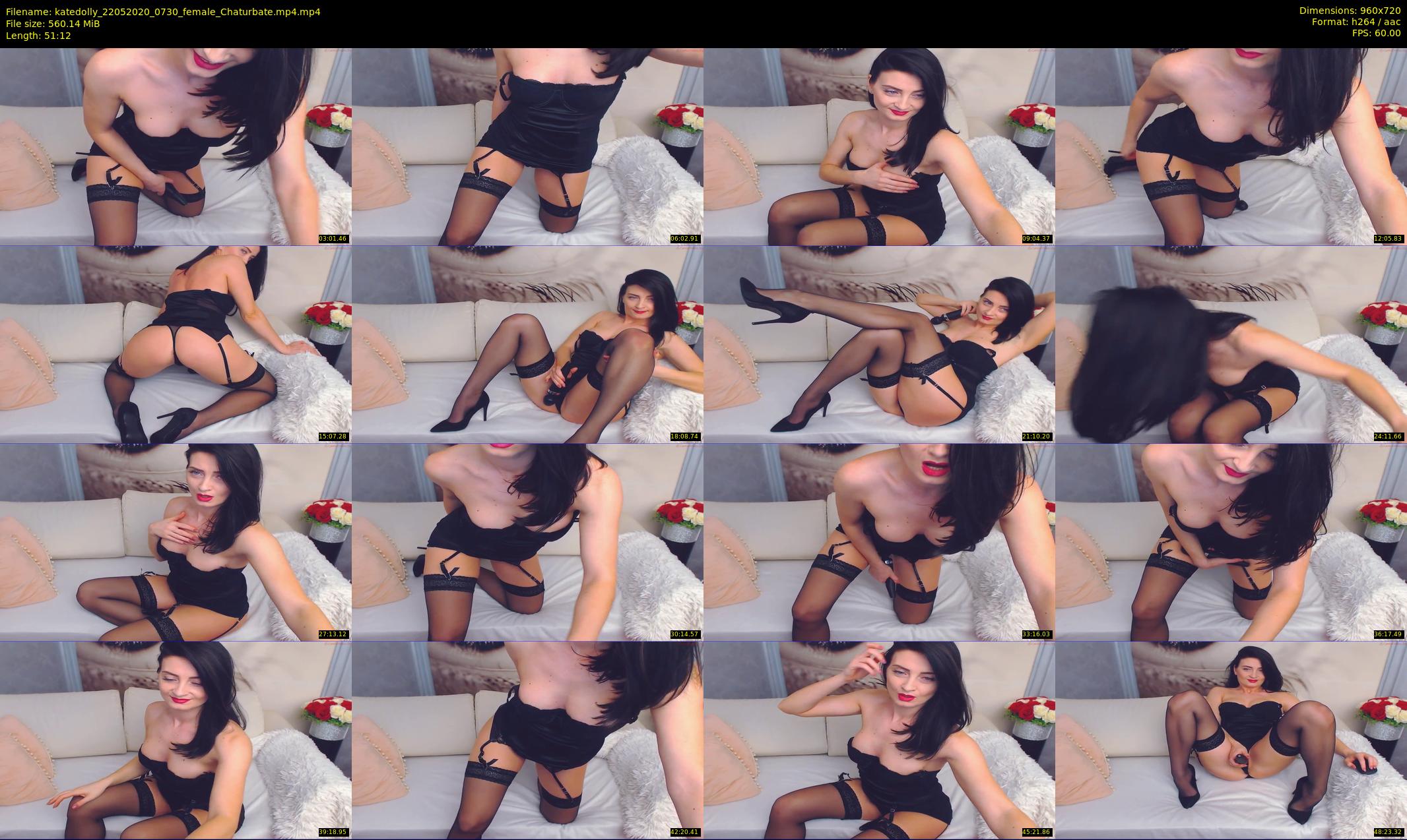 katedolly — 52 minute Chaturbate female cam show recording, 720p, May 22, 2020