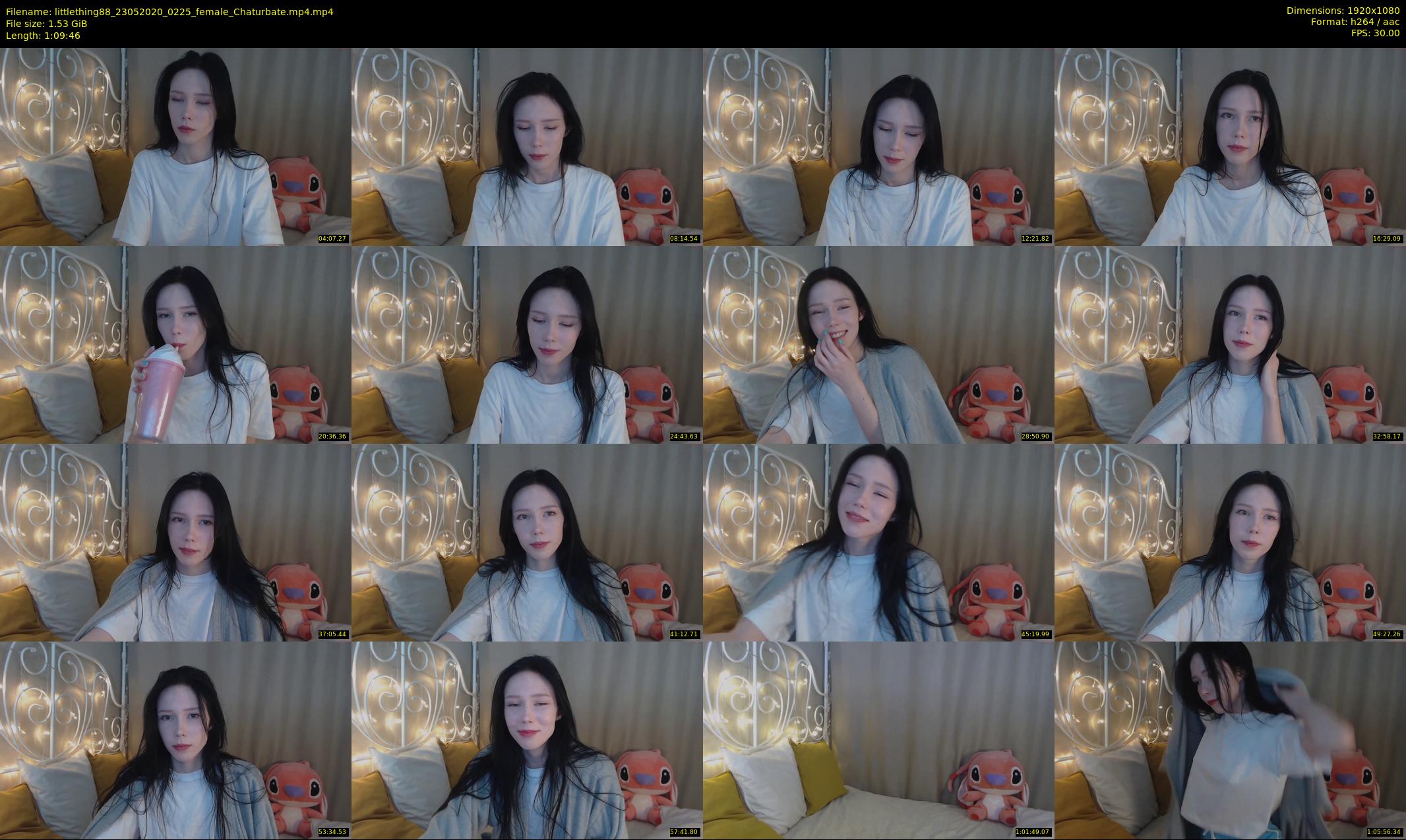 littlething88 — 70 minute Chaturbate female cam show recording, 1080p, May 23, 2020