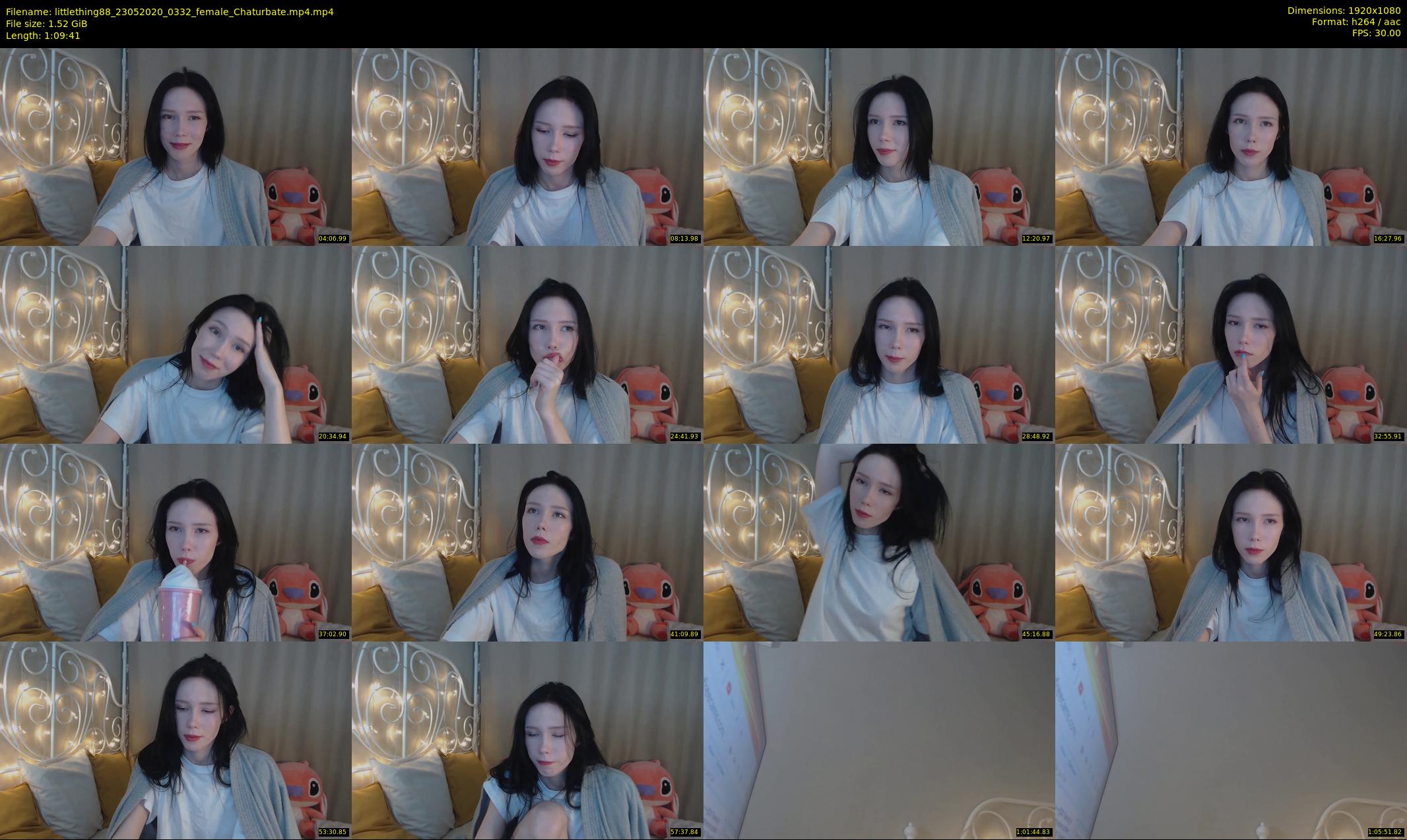 littlething88 — 70 minute Chaturbate female cam show recording, 1080p, May 23, 2020