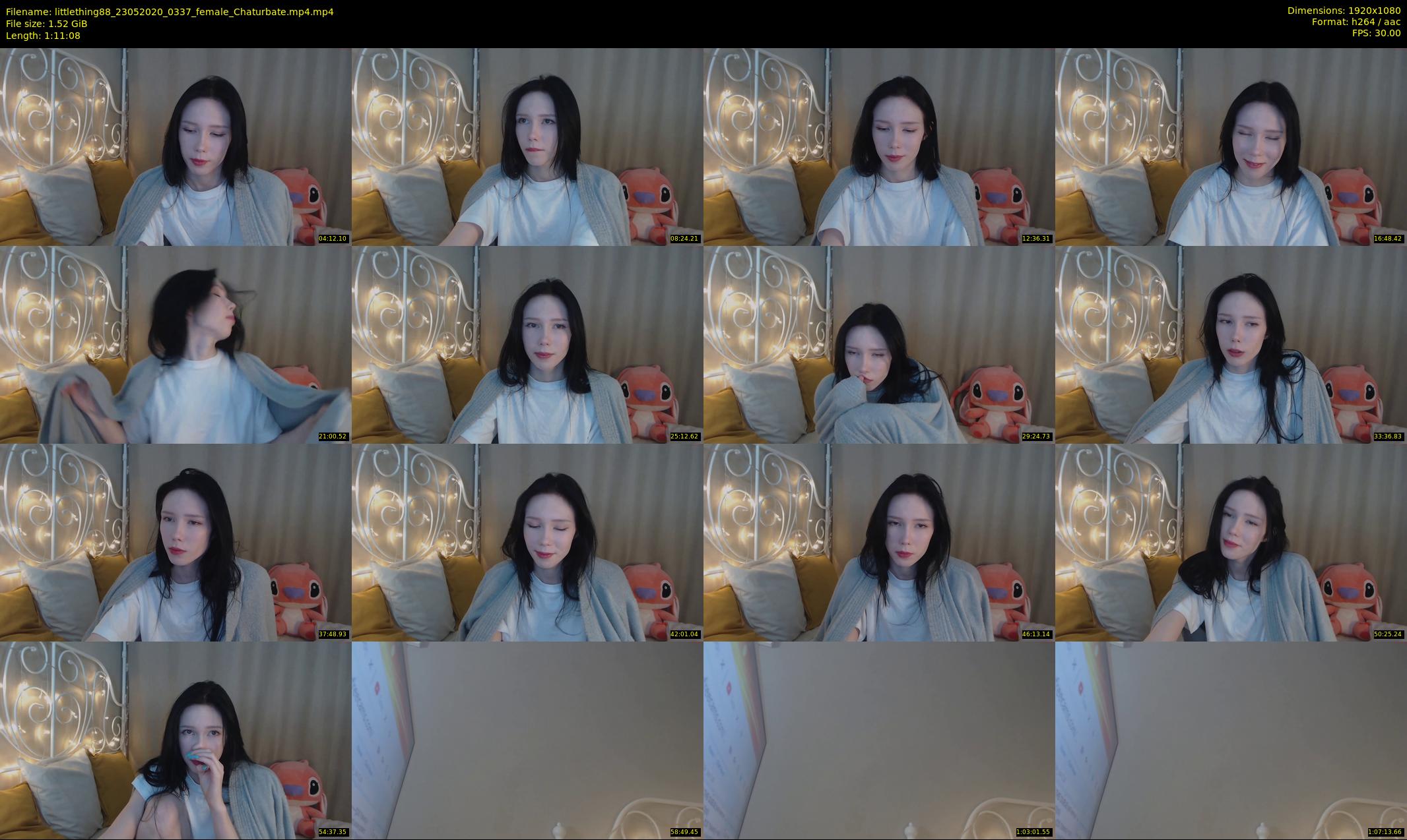 littlething88 — 72 minute Chaturbate female cam show recording, 1080p, May 23, 2020