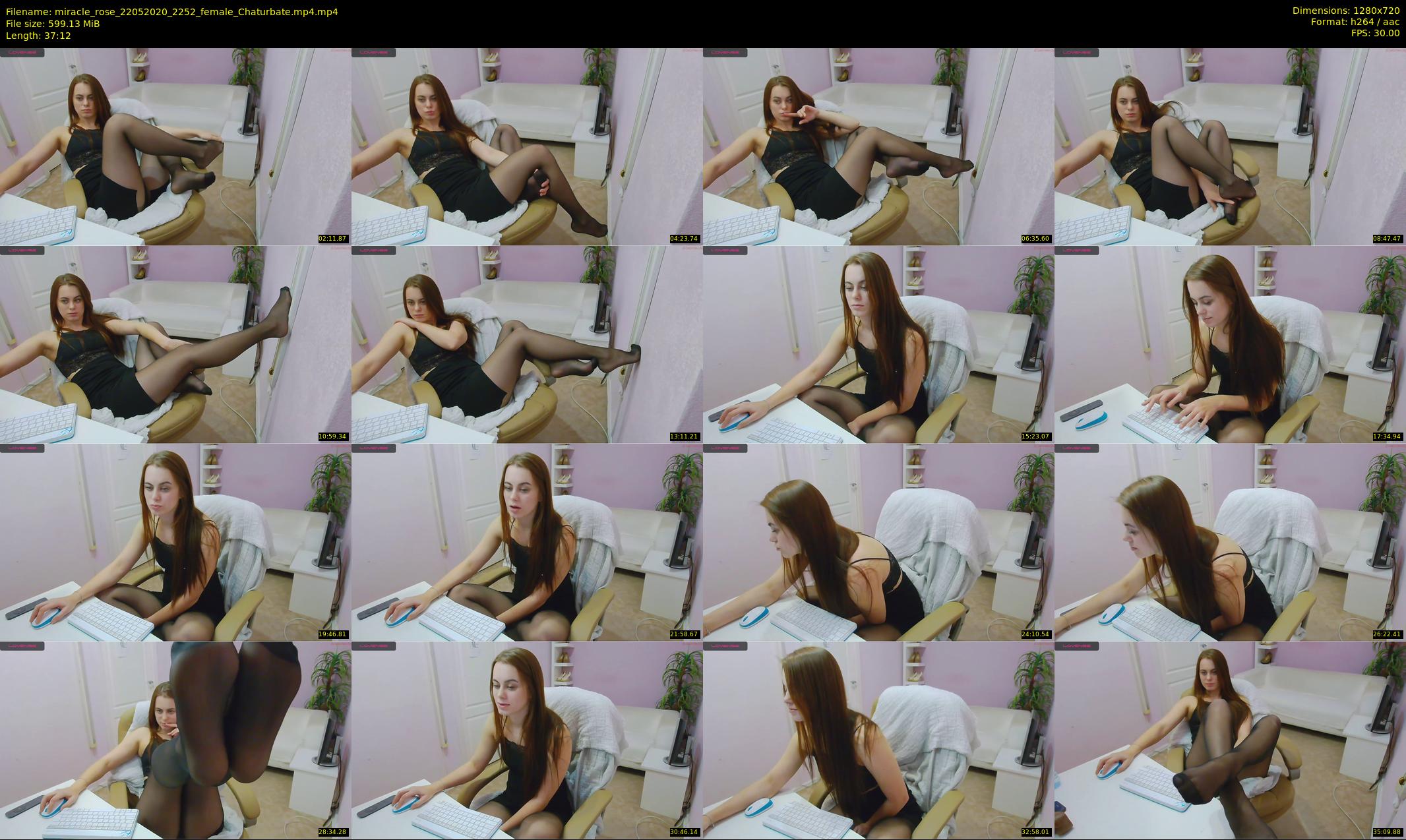 miracle_rose — 38 minute Chaturbate female cam show recording, 720p, May 22, 2020