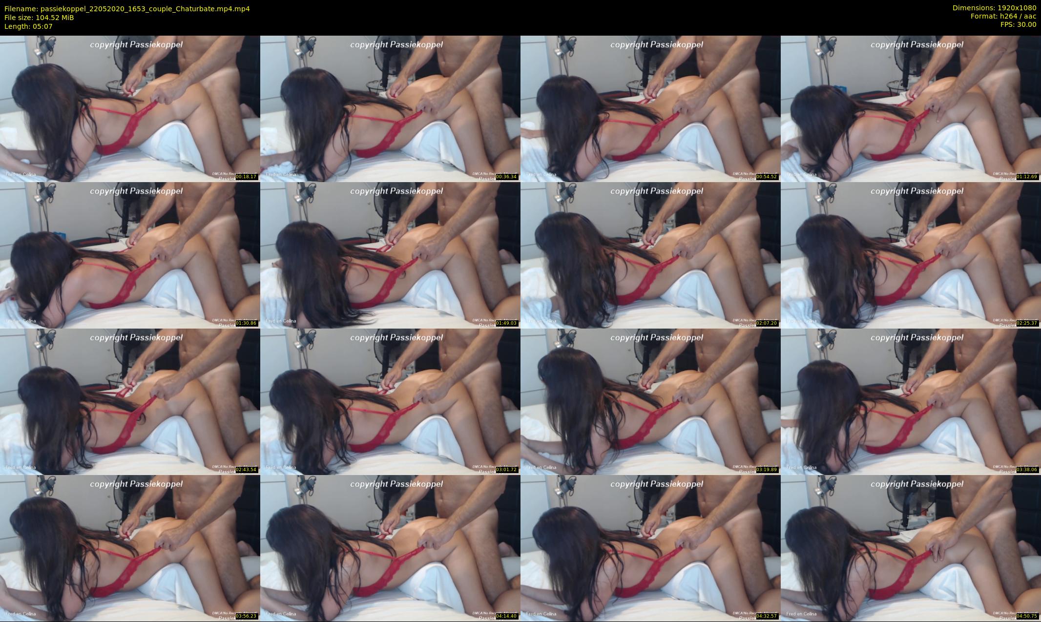 passiekoppel — 6 minute Chaturbate couple cam show recording, 1080p, May 22, 2020