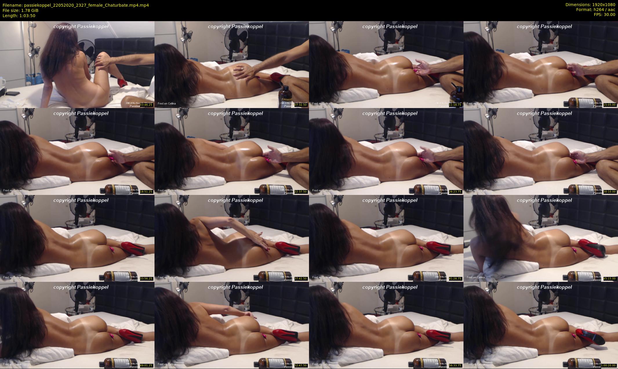 passiekoppel — 64 minute Chaturbate couple cam show recording, 1080p, May 22, 2020