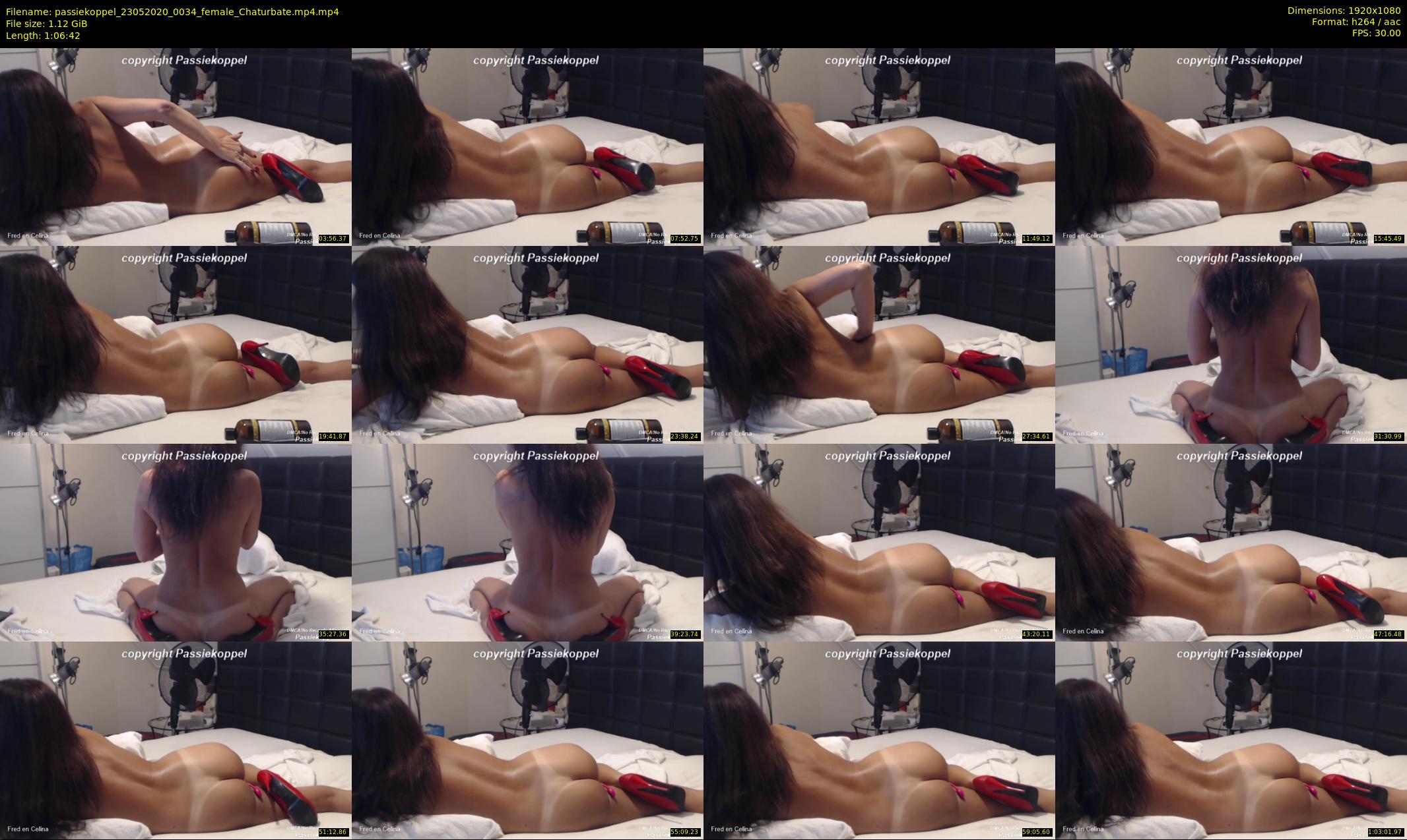passiekoppel — 67 minute Chaturbate couple cam show recording, 1080p, May 23, 2020
