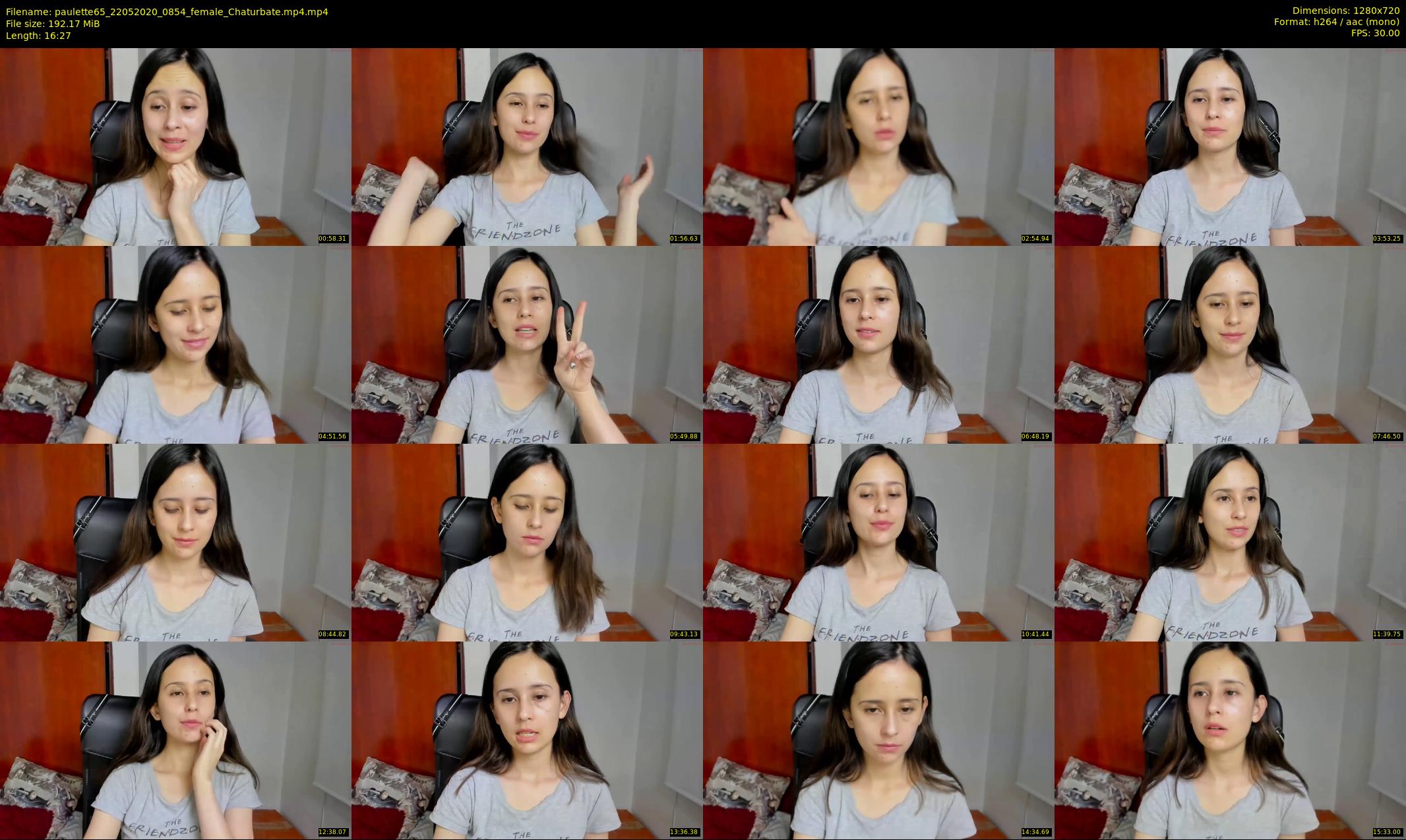 paulette65 — 17 minute Chaturbate female cam show recording, 720p, May 22, 2020