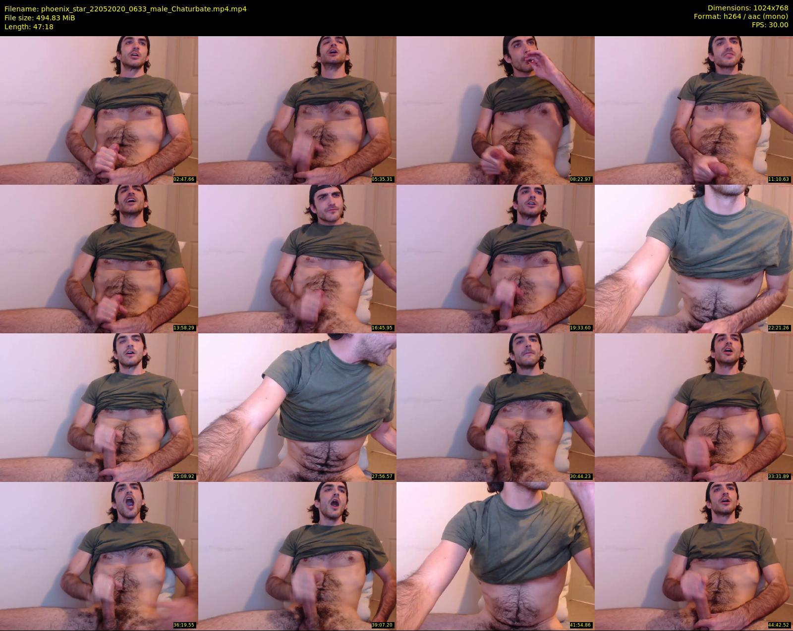 phoenix_star — 48 minute Chaturbate male cam show recording, 720p, May 22, 2020