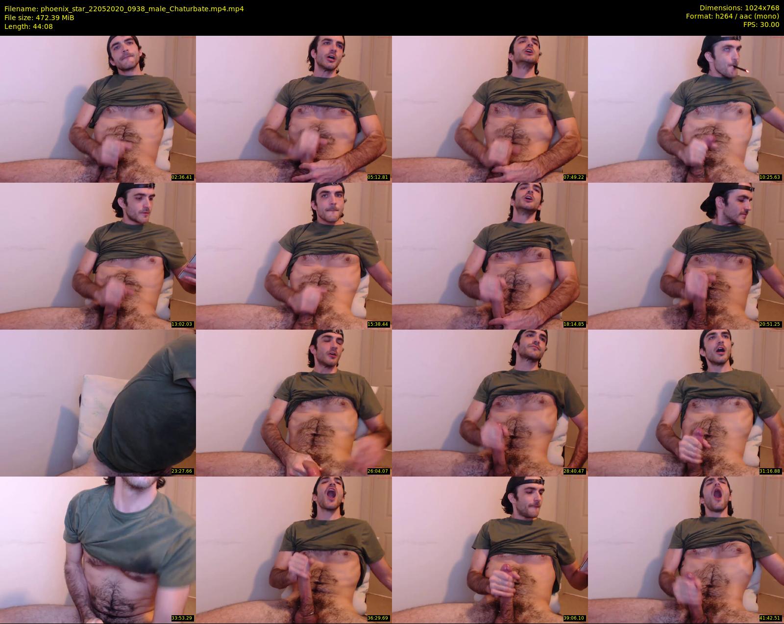 phoenix_star — 45 minute Chaturbate male cam show recording, 720p, May 22, 2020