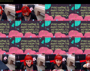 pyrowayne — 54 minute Chaturbate female cam show recording, 720p, May 23, 2020