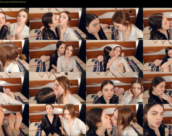 safiamegan — 24 minute Chaturbate couple cam show recording, 720p, May 22, 2020
