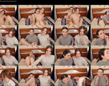 safiamegan — 24 minute Chaturbate couple cam show recording, 720p, May 22, 2020