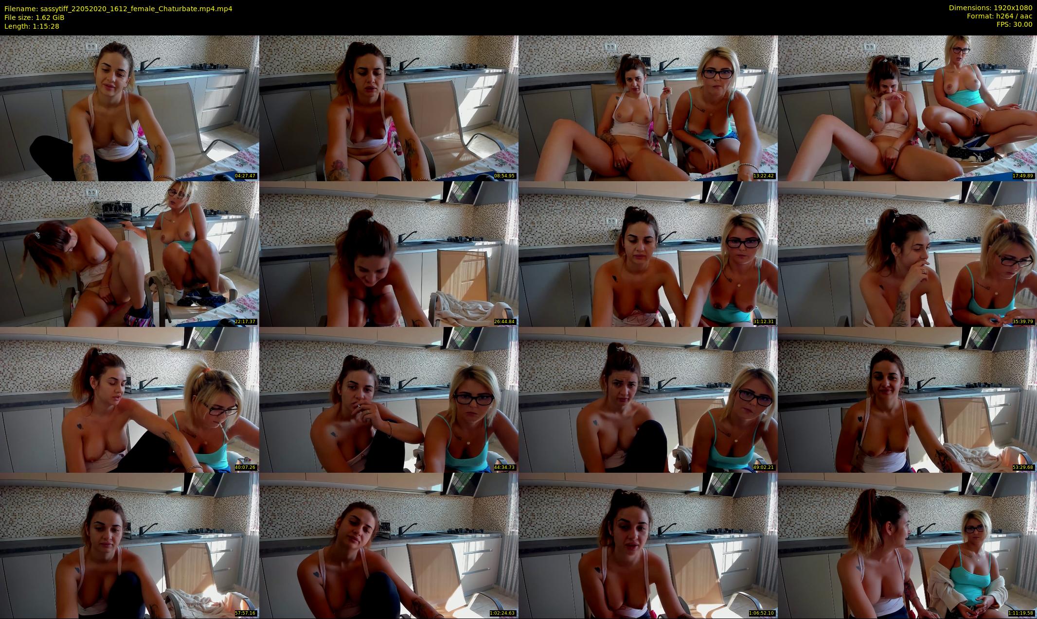 sassytiff — 76 minute Chaturbate couple cam show recording, 1080p, May 22, 2020