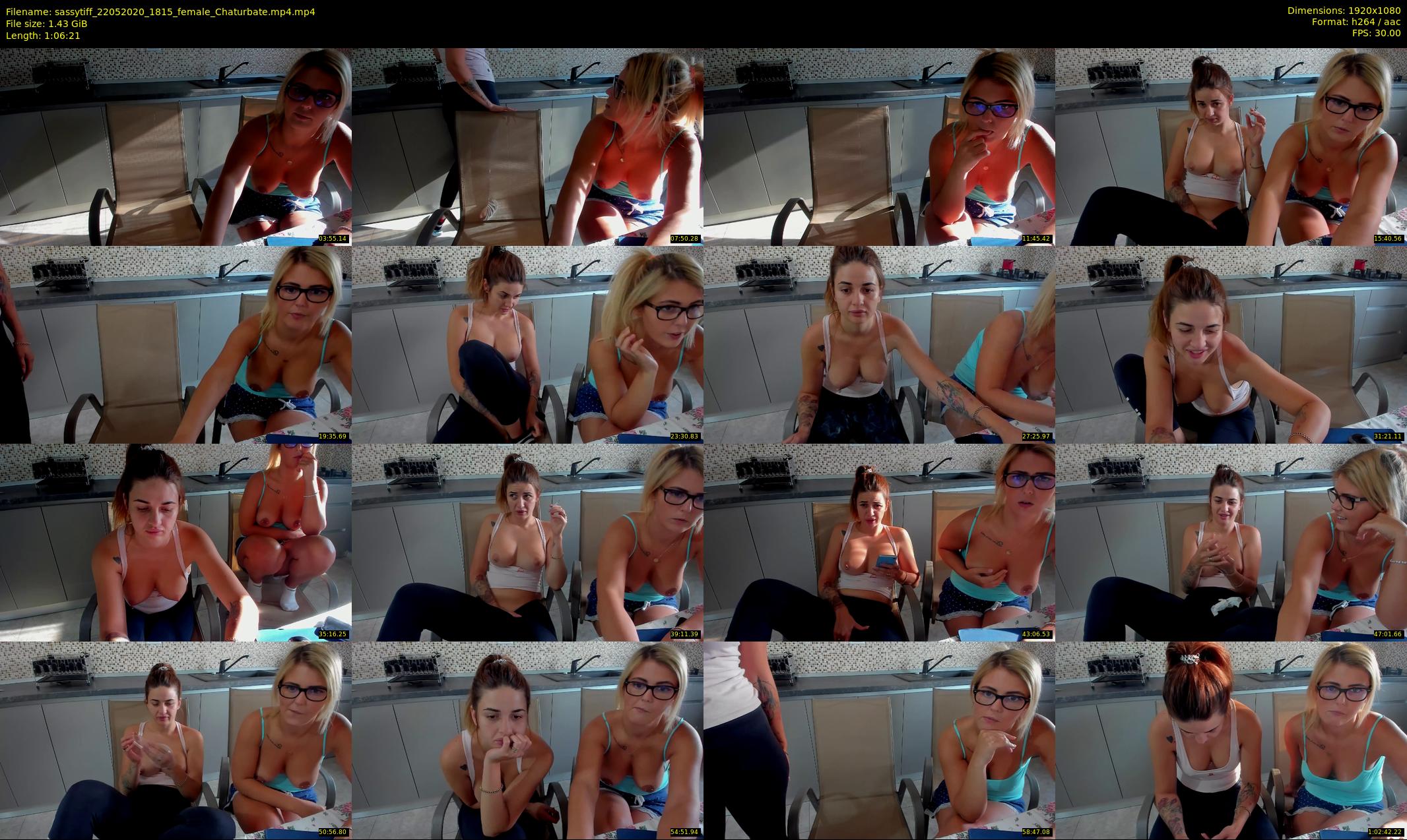 sassytiff — 67 minute Chaturbate couple cam show recording, 1080p, May 22, 2020