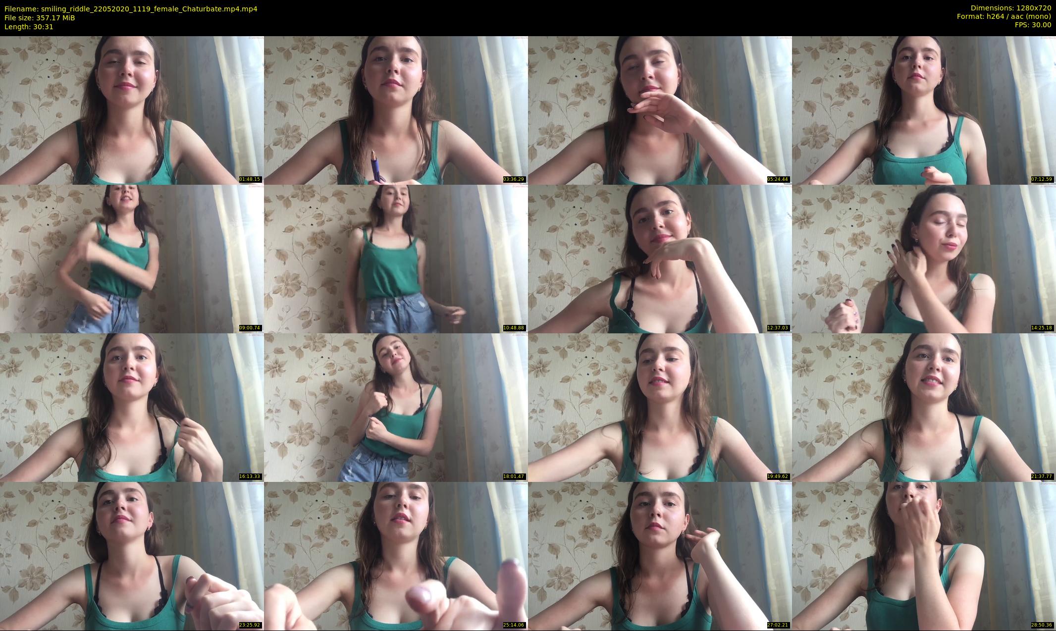 smiling_riddle — 31 minute Chaturbate female cam show recording, 720p, May 22, 2020