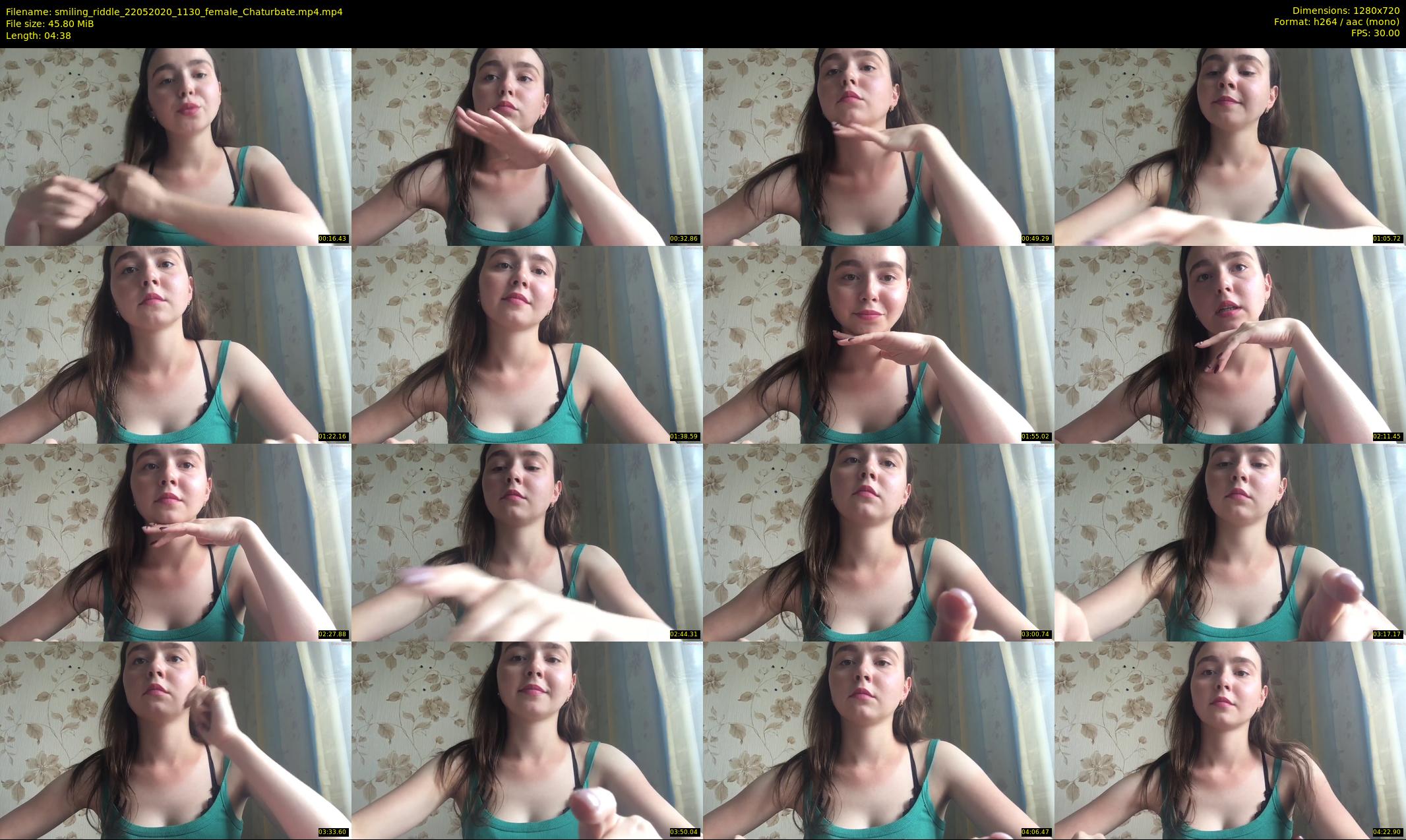 smiling_riddle — 5 minute Chaturbate female cam show recording, 720p, May 22, 2020