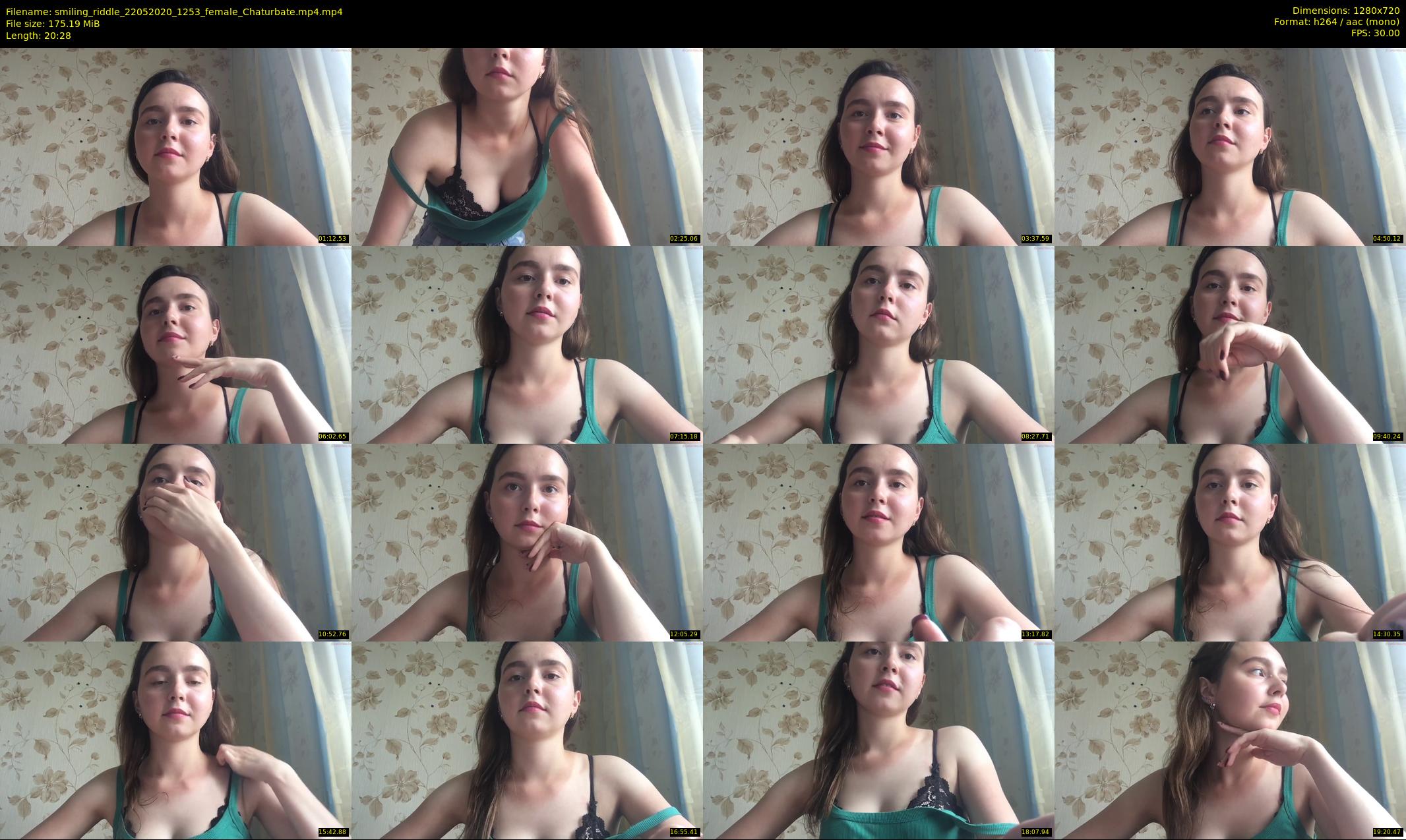 smiling_riddle — 21 minute Chaturbate female cam show recording, 720p, May 22, 2020