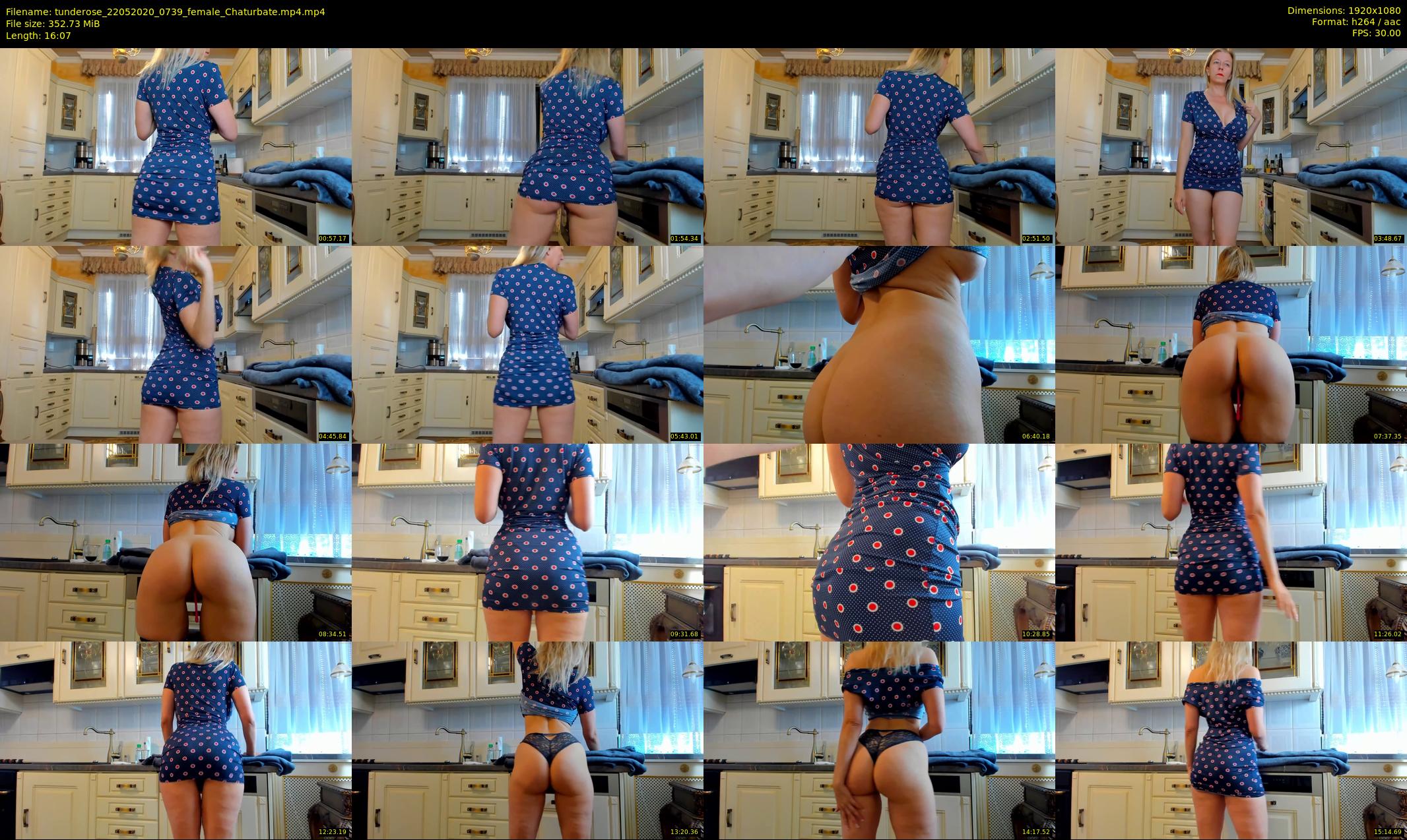 tunderose — 17 minute Chaturbate female cam show recording, 1080p, May 22, 2020