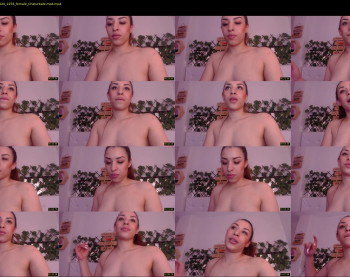 veronica_garciaa — 3 minute Chaturbate female cam show recording, 720p, May 22, 2020