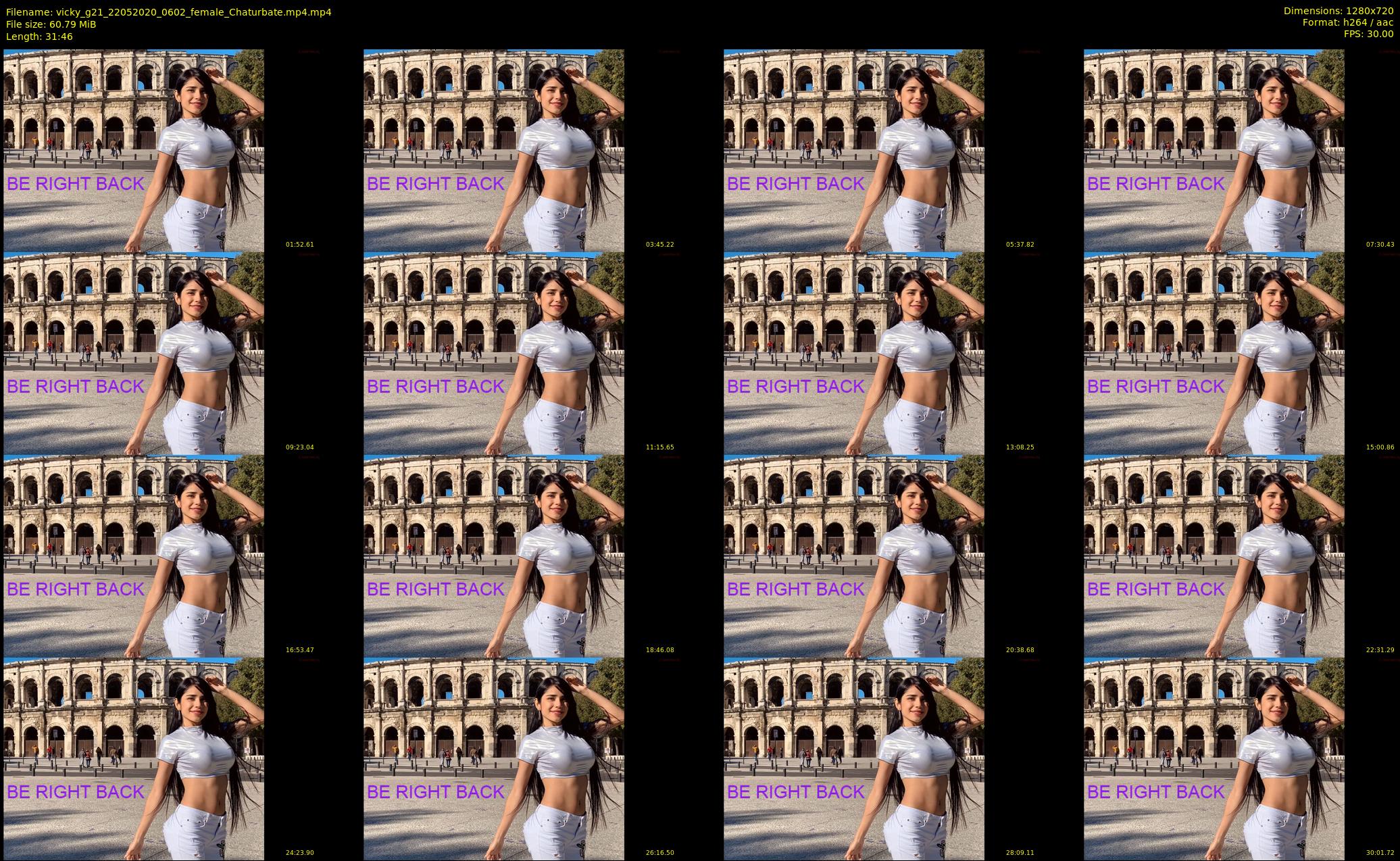 vicky_g21 — 32 minute Chaturbate female cam show recording, 720p, May 22, 2020